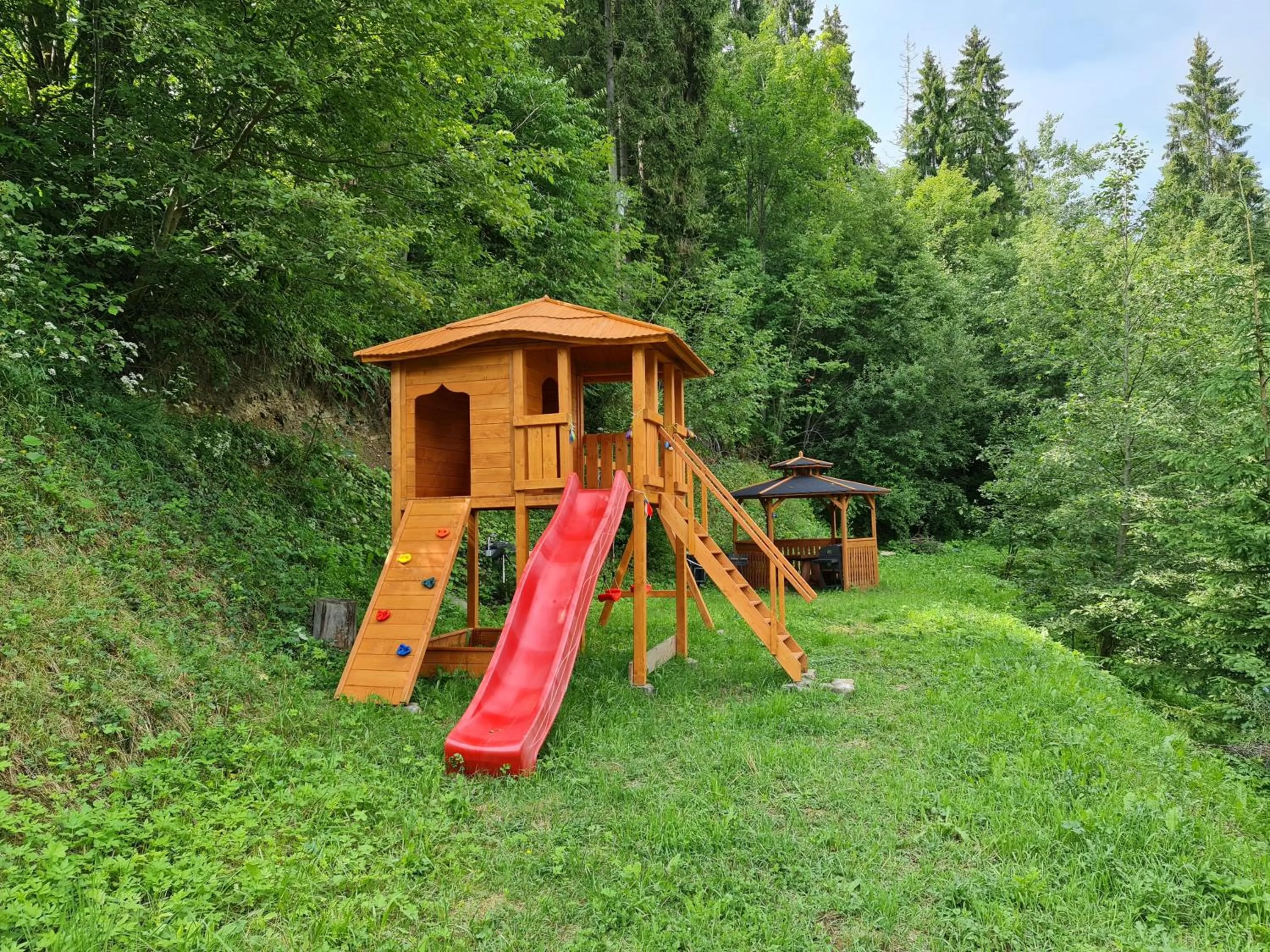 Children play ground in GliczarowSki u Zbója