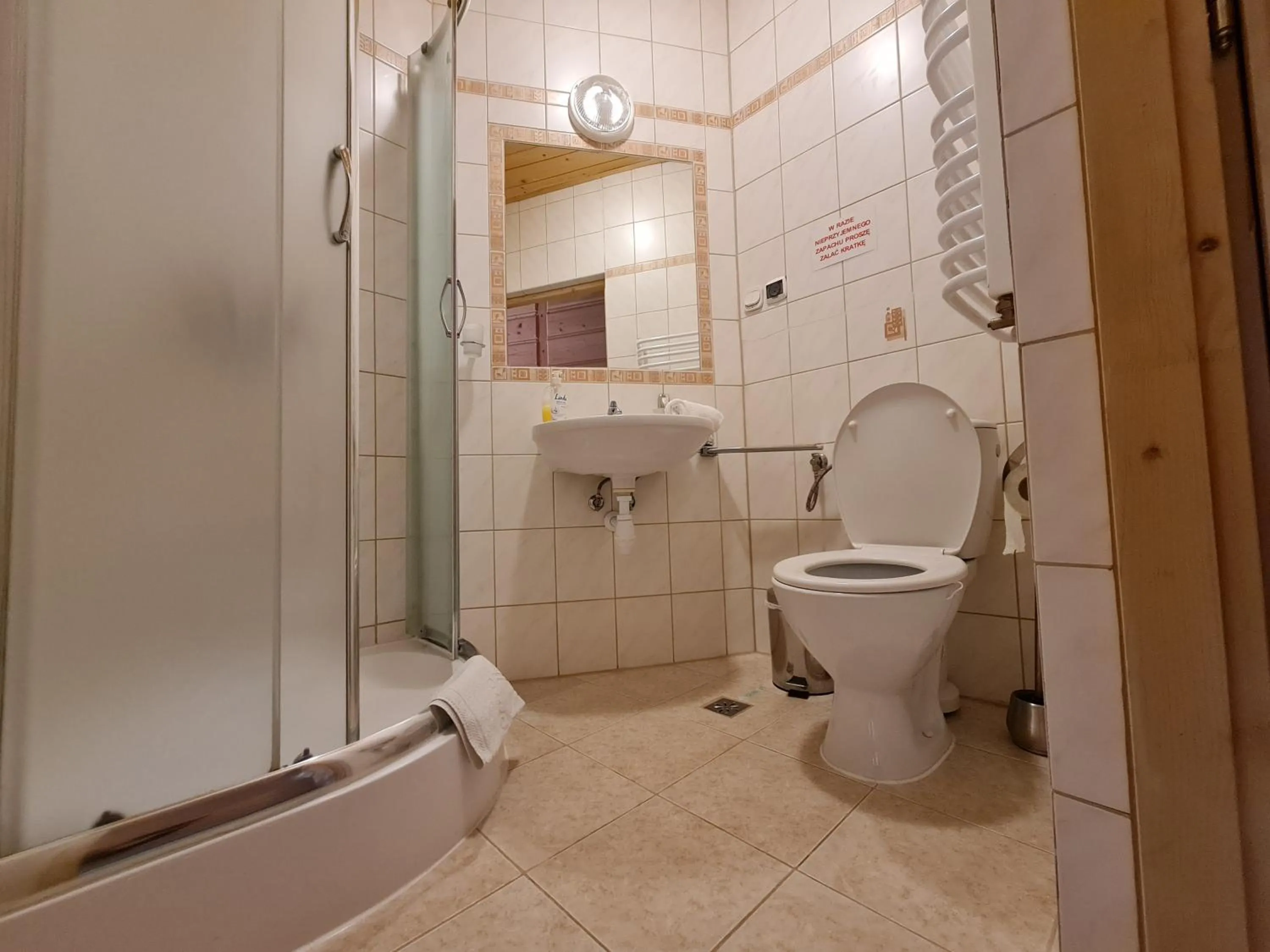 Bathroom in GliczarowSki u Zbója