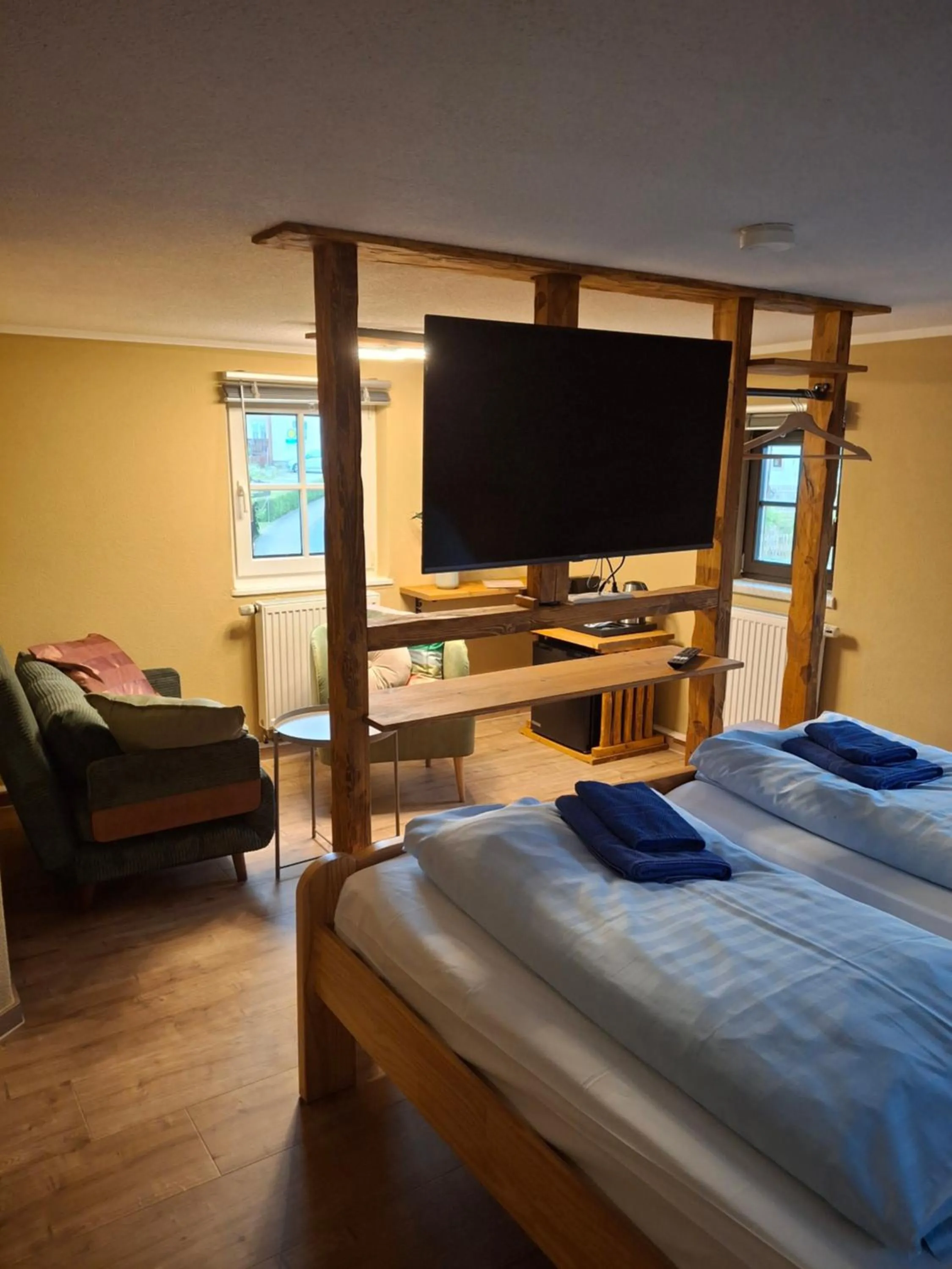 Bed in Gasthaus Stiller Fritz