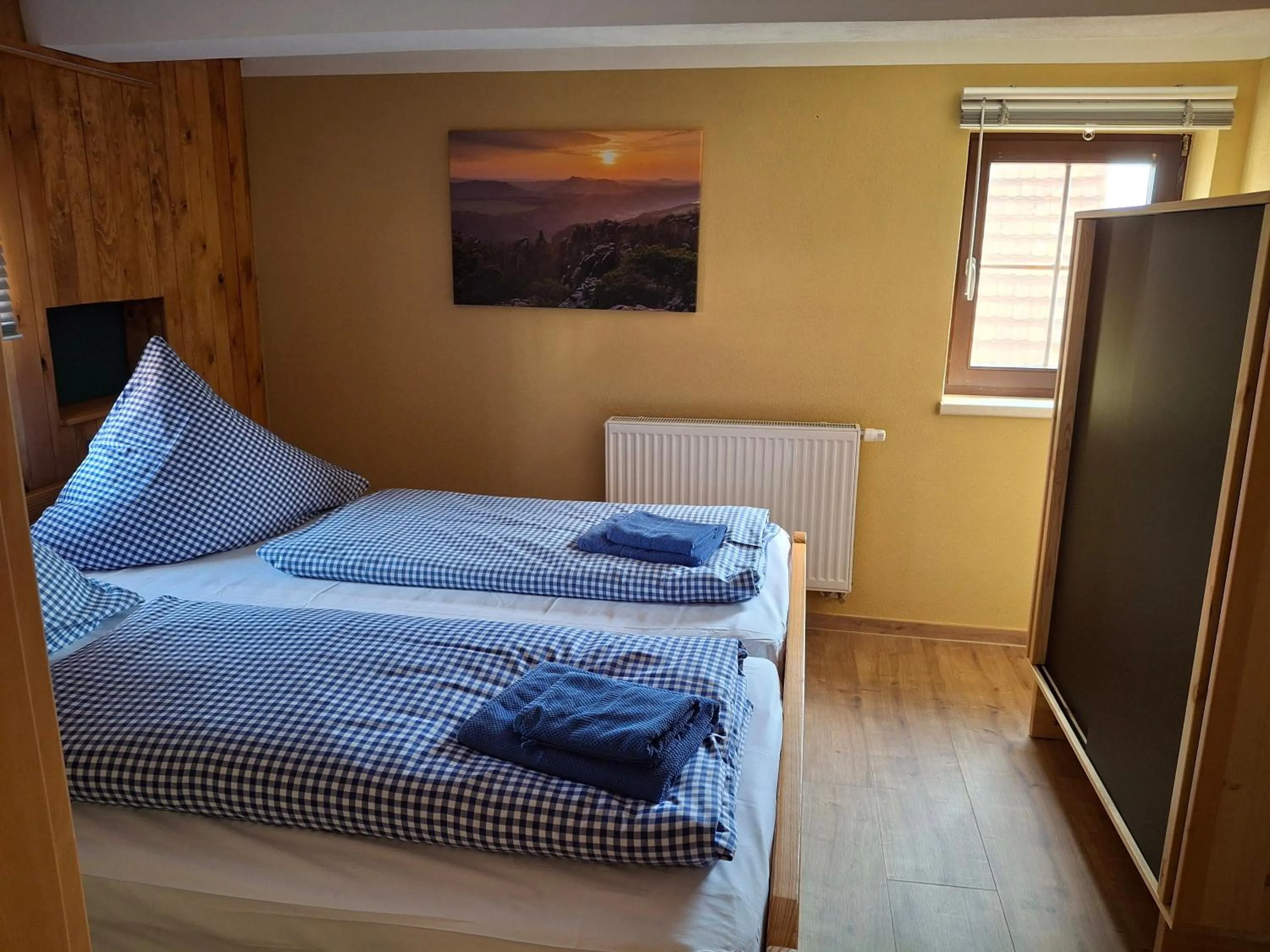Bed in Gasthaus Stiller Fritz
