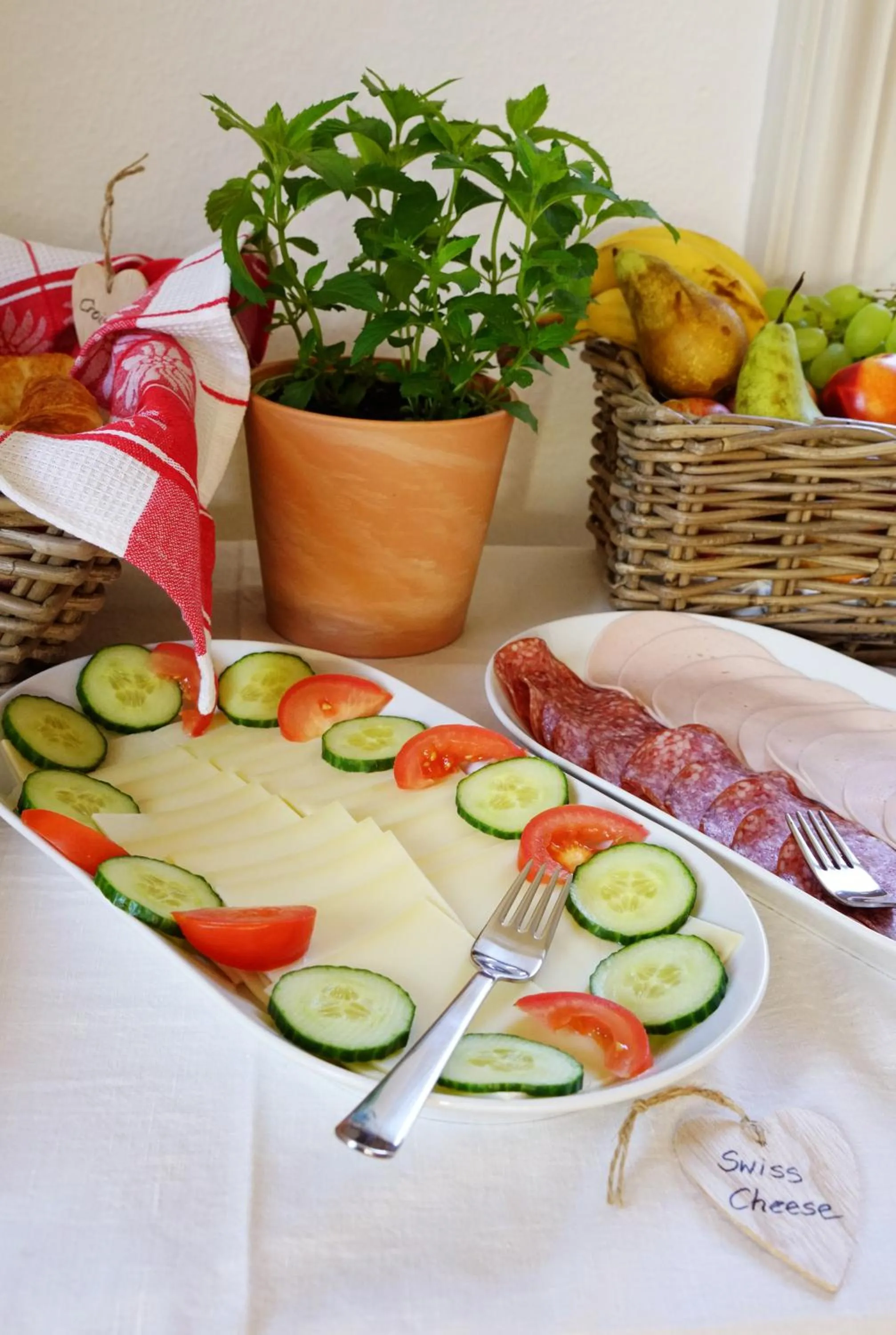 Breakfast in Adventure Hostel Interlaken