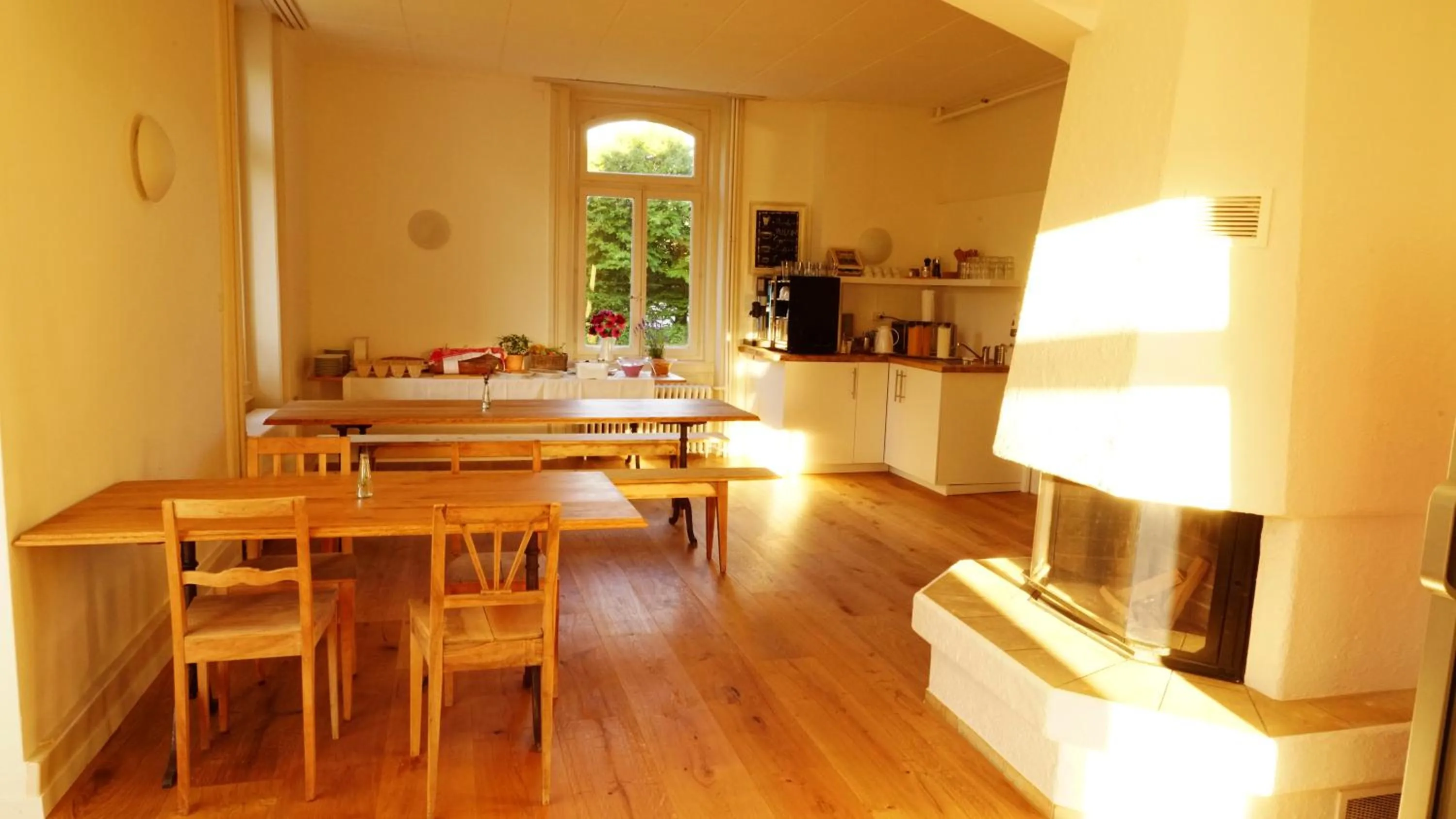 Living room in Adventure Hostel Interlaken