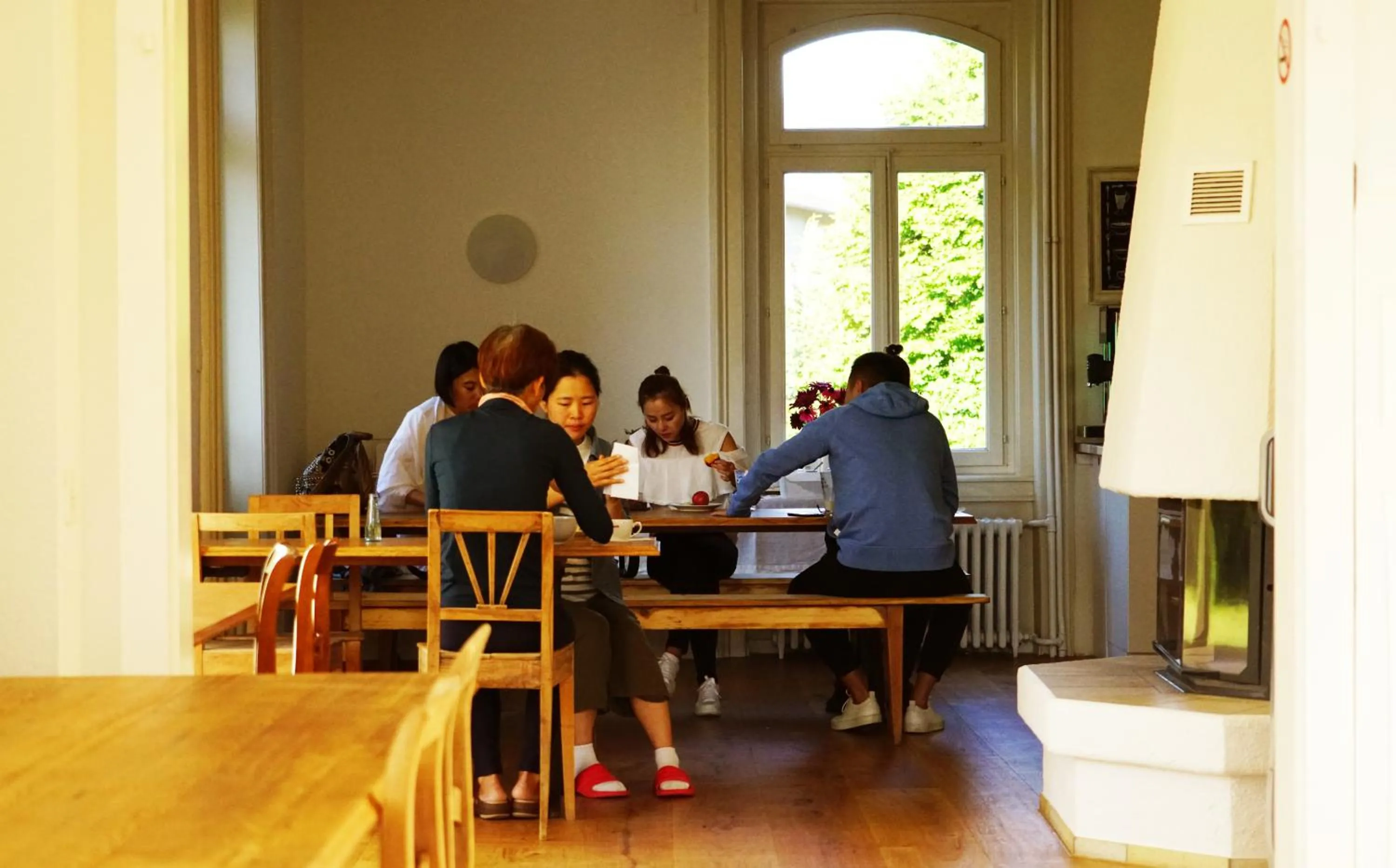 Living room in Adventure Hostel Interlaken