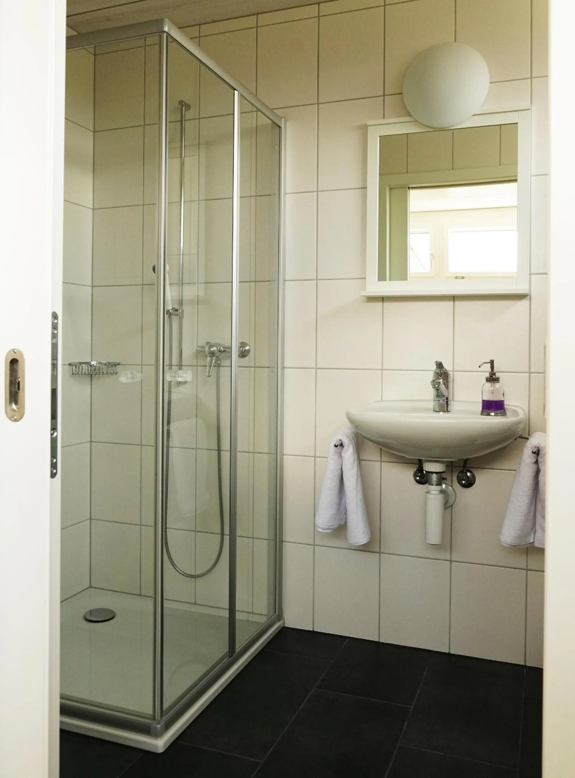 Shower in Adventure Hostel Interlaken