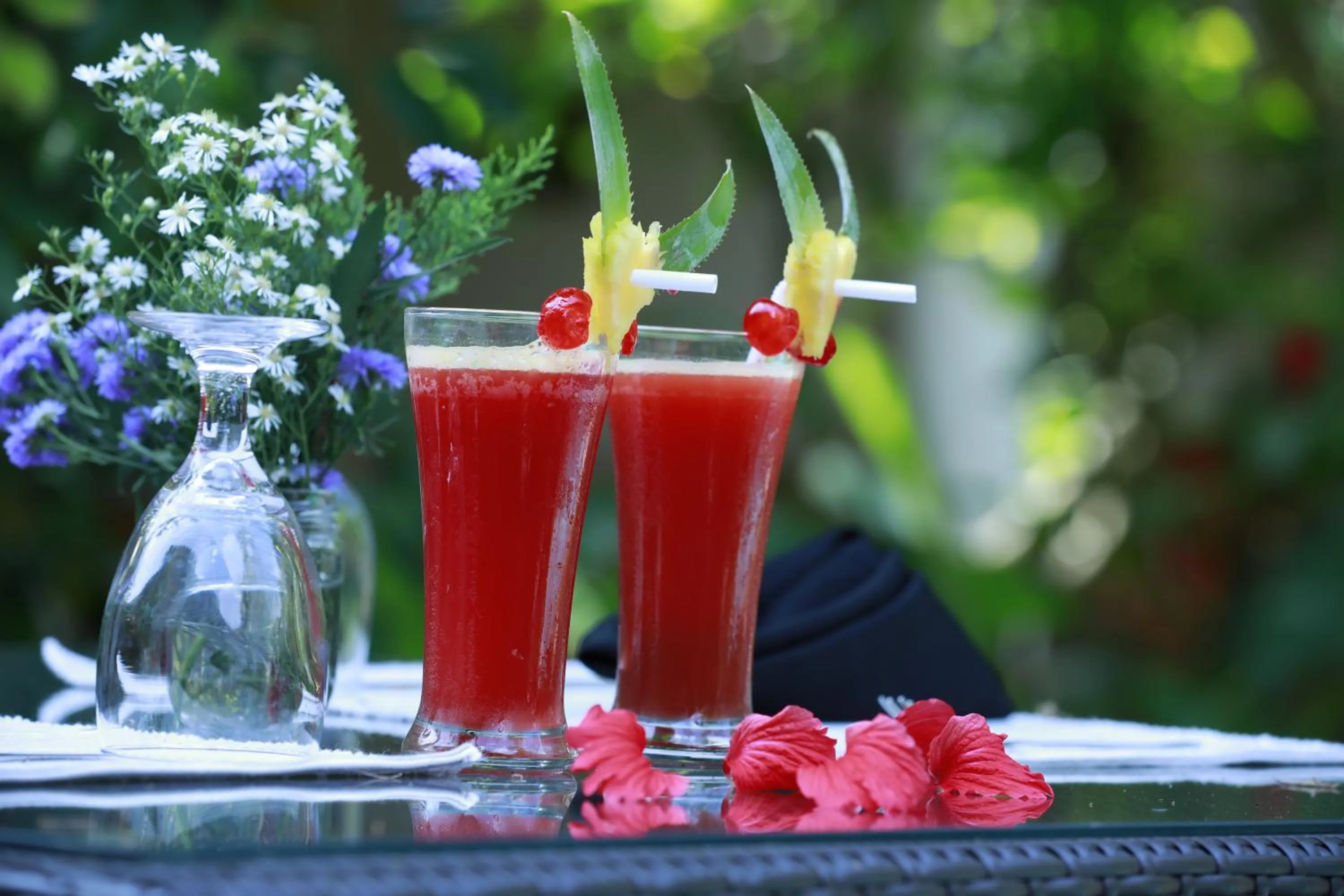 Non alcoholic drinks in Nooit Gedacht Heritage Hotel (Original Dutch Governors House)