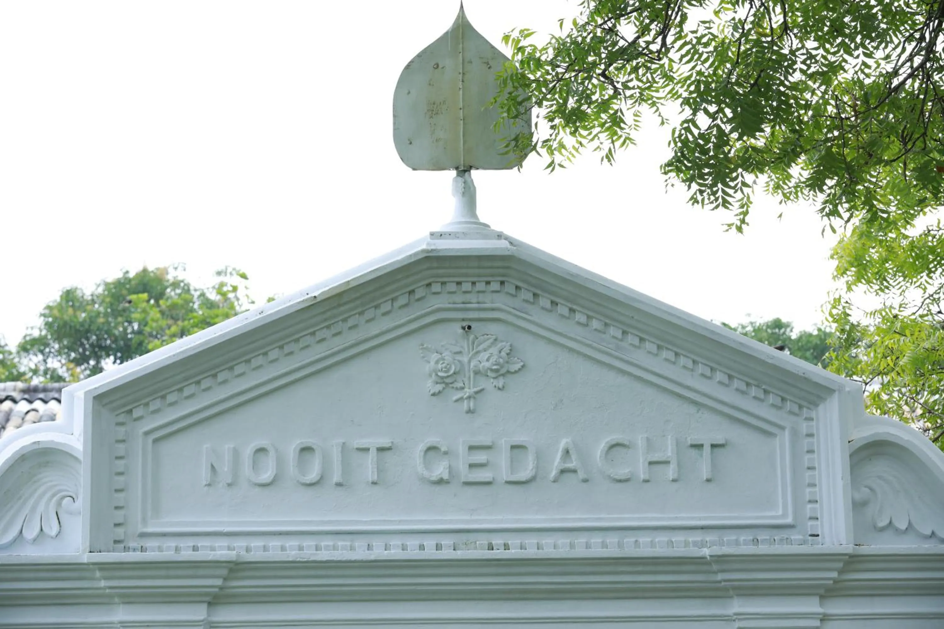 Property building in Nooit Gedacht Heritage Hotel (Original Dutch Governors House)