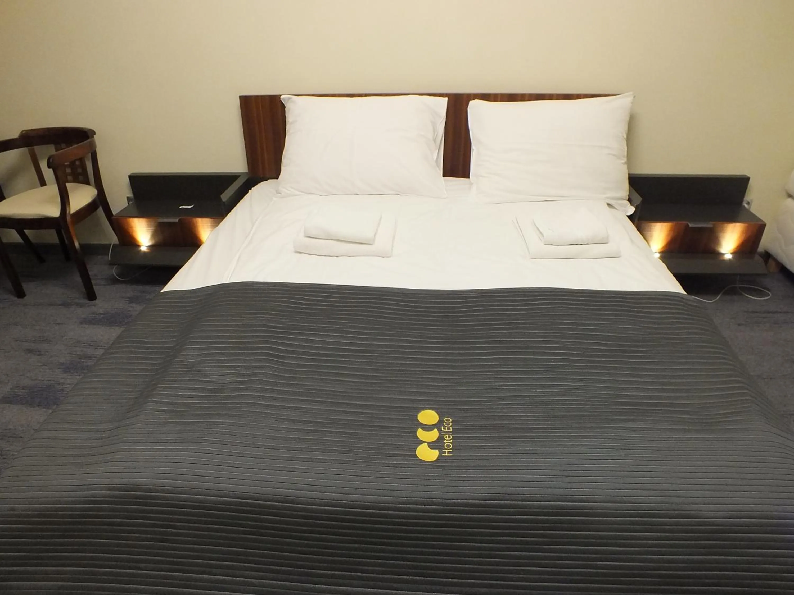 Bed in Hotel Eco