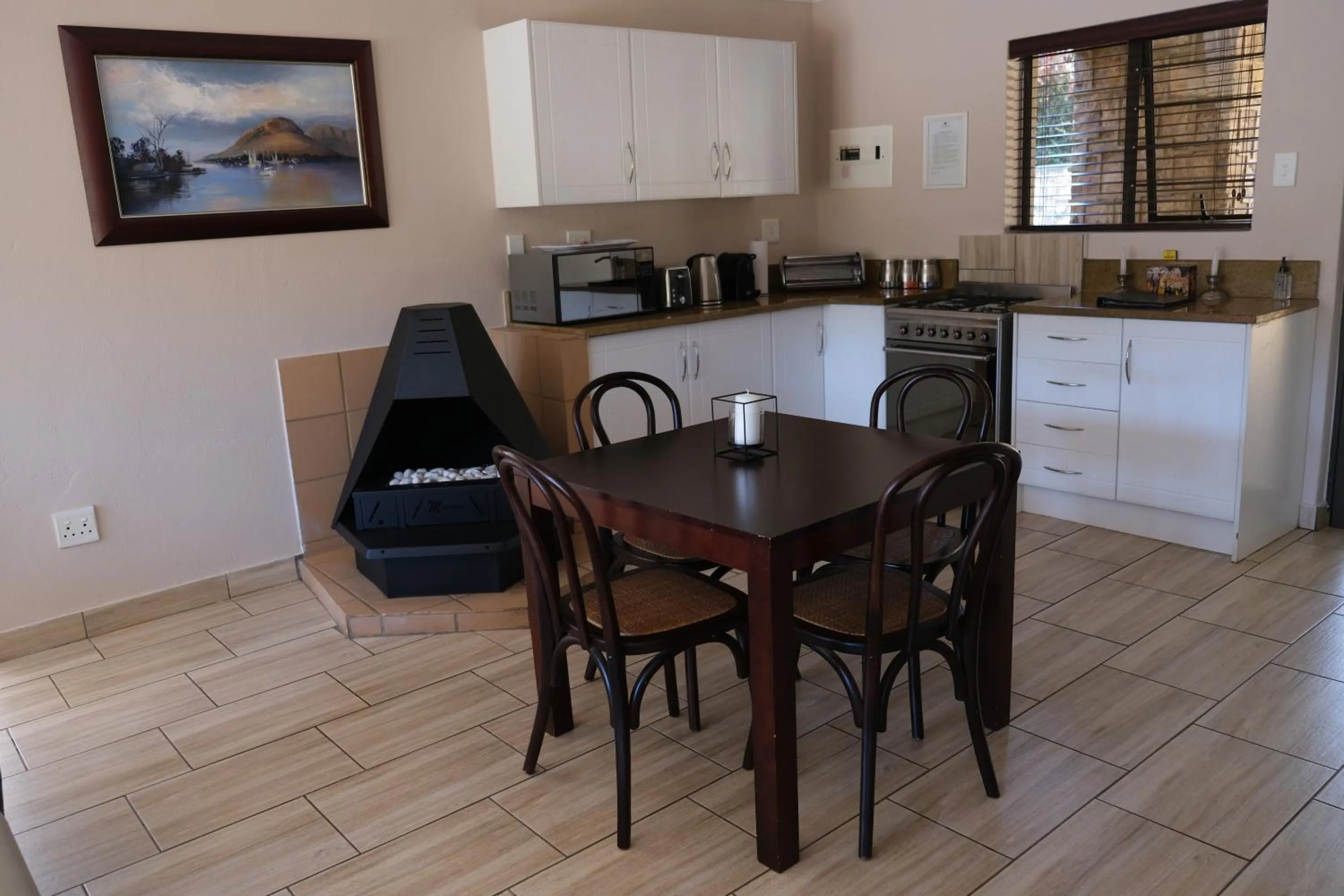 Kitchen or kitchenette in Walkersons Hotel & Spa