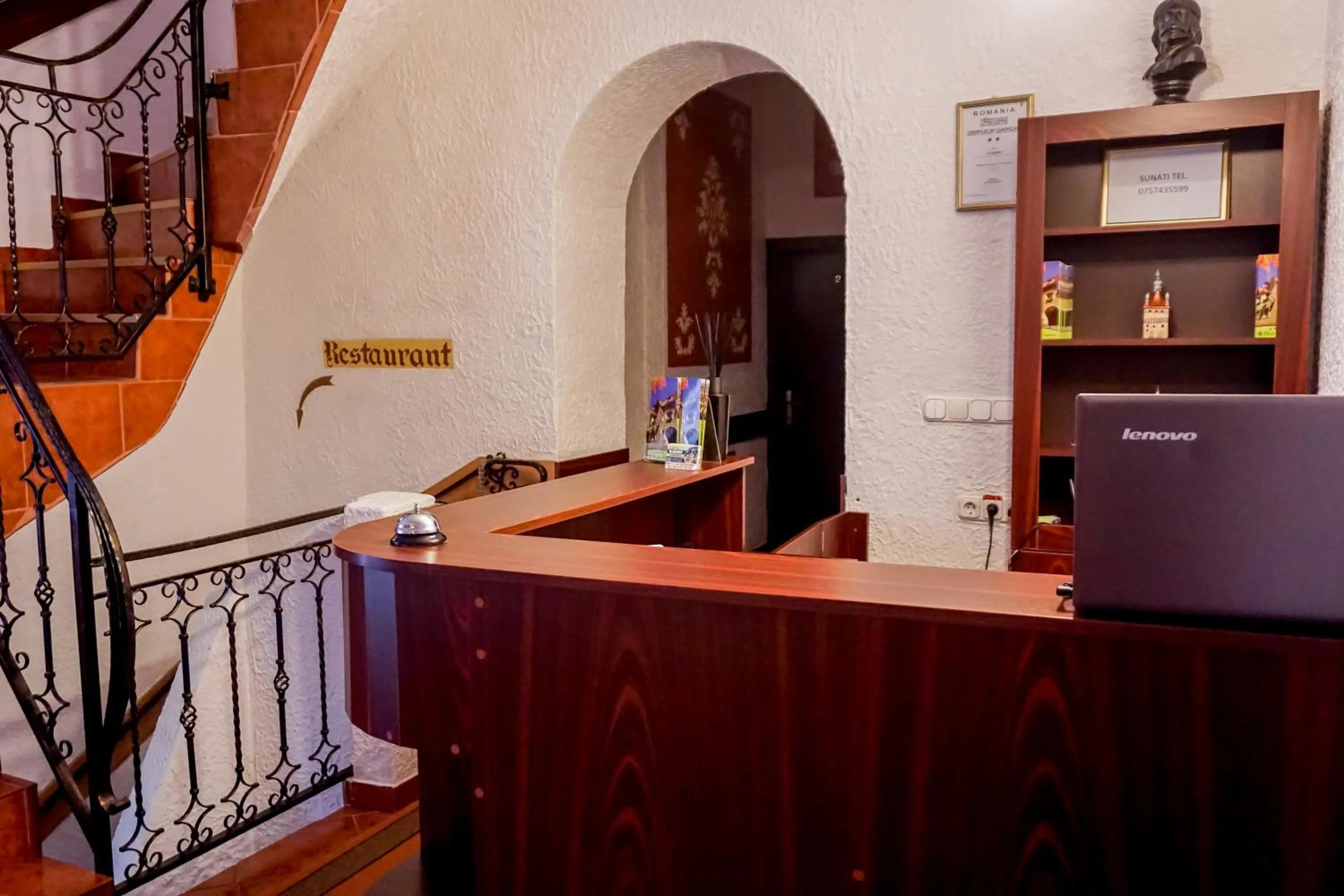 Lobby or reception in Hotel Claudiu