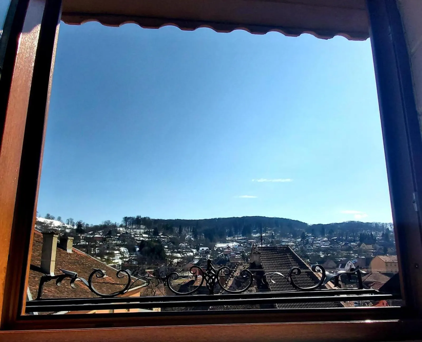 Bird's eye view in Hotel Claudiu