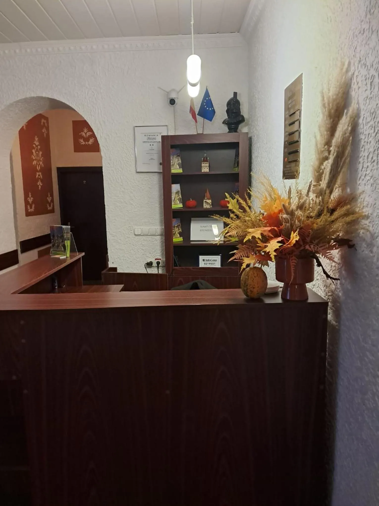 Lobby or reception in Hotel Claudiu