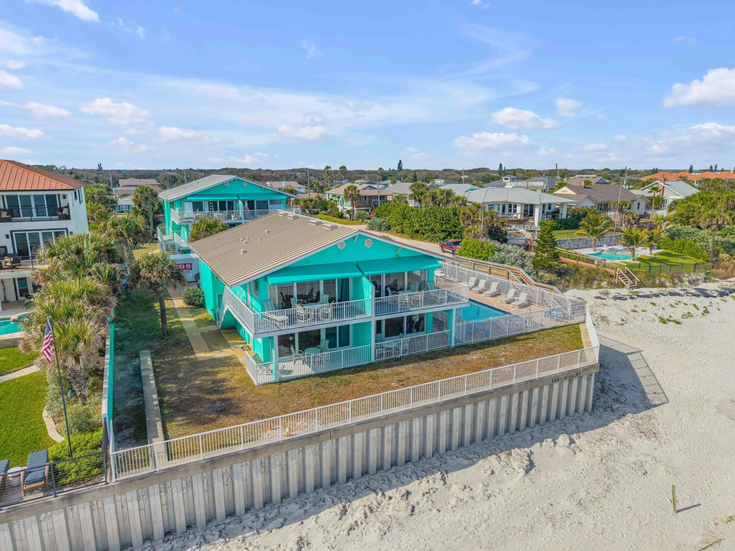 Bird's eye view in Ocean Beach Club