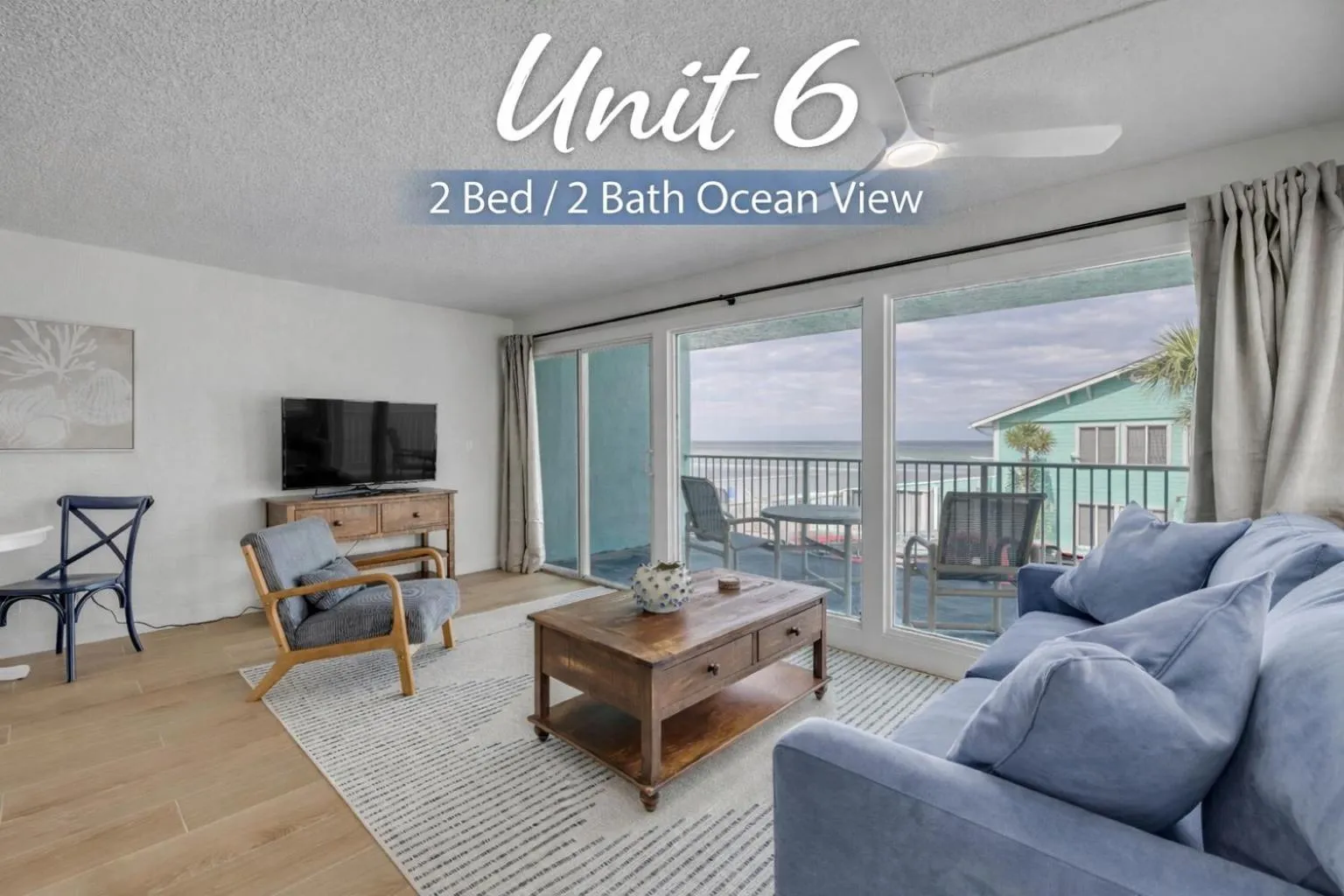 Living room in Ocean Beach Club