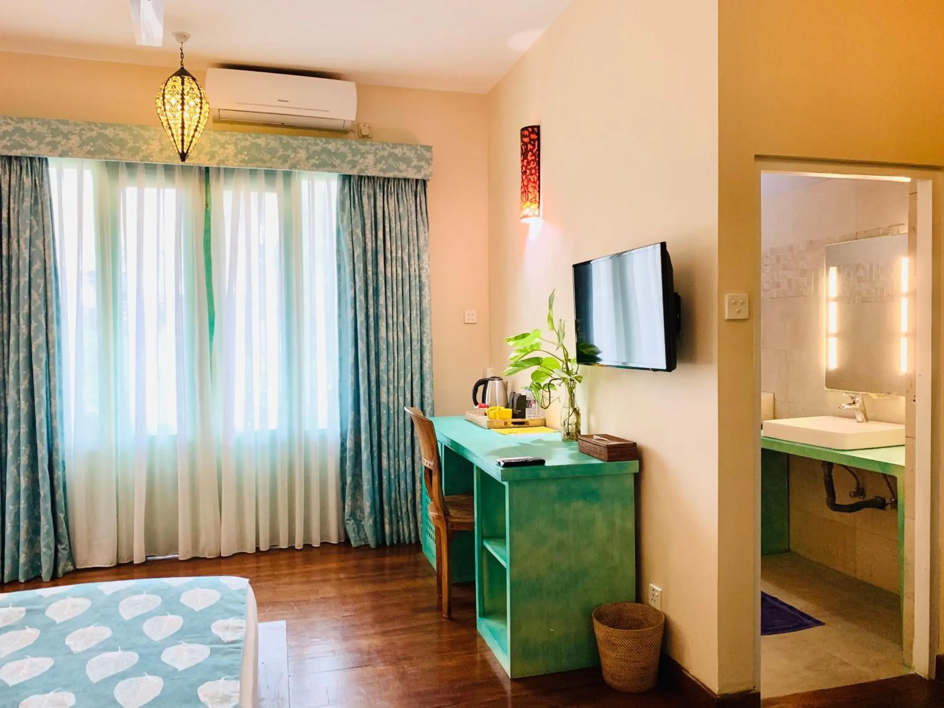 Bedroom, Bed in Thaproban Beach House Bedroom, Bed in Thaproban Beach House