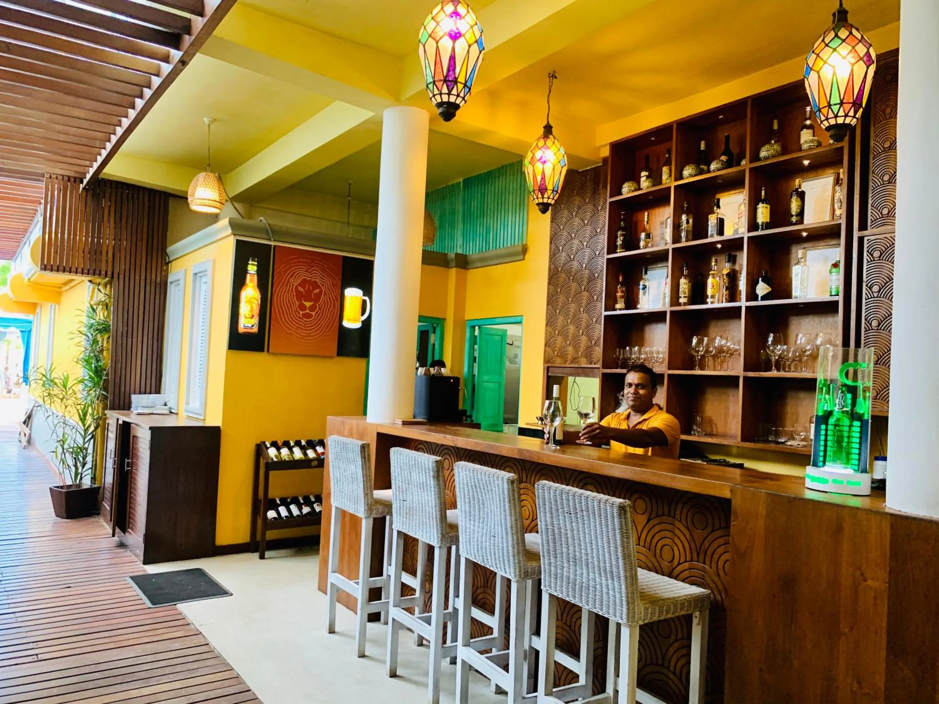 Lounge or bar in Thaproban Beach House