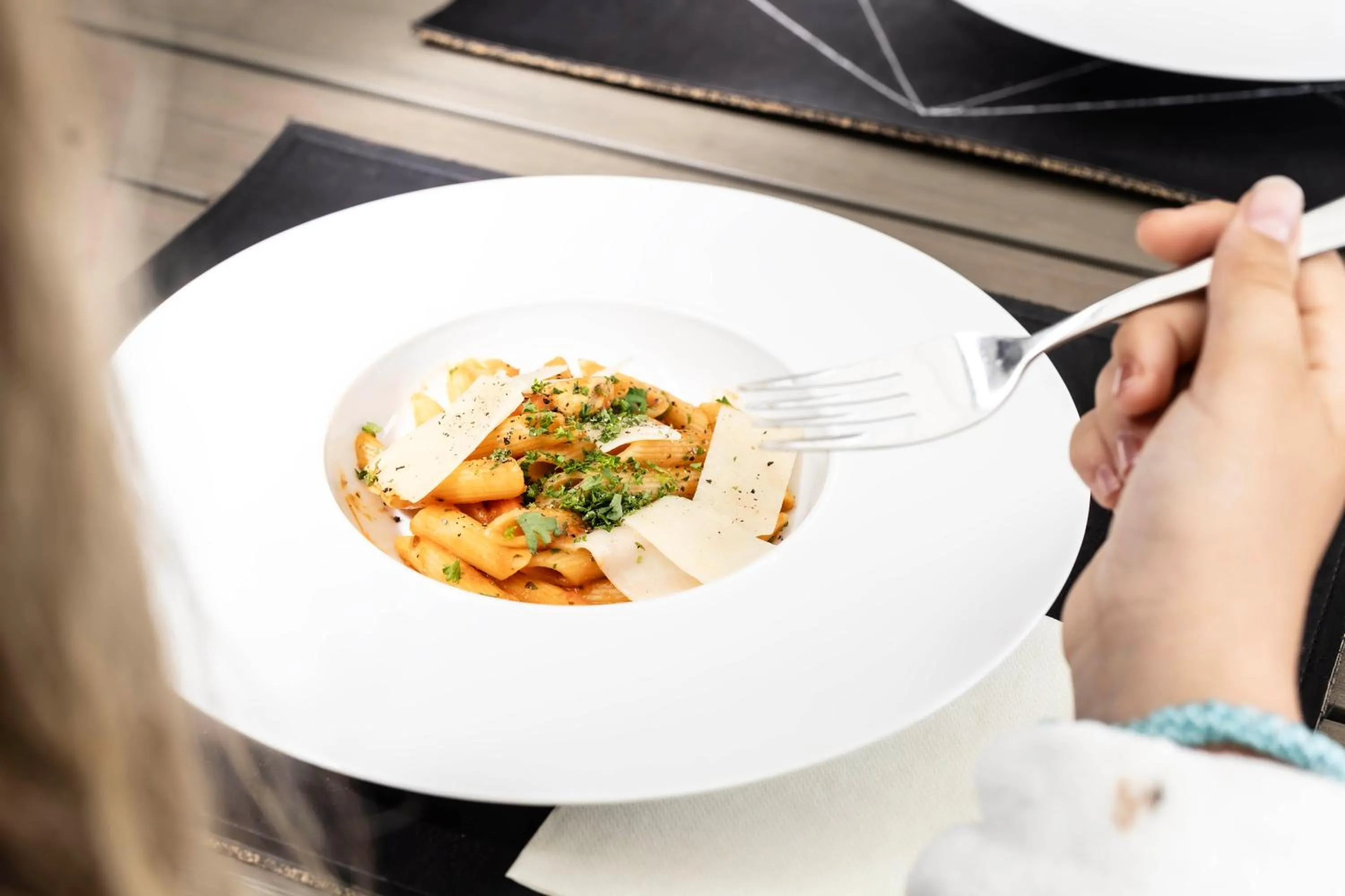 Restaurant/places to eat in Hotel St Hubertus