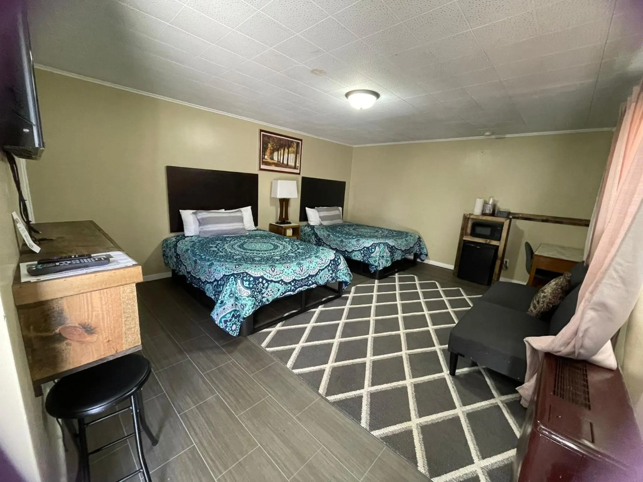 Bed in Fiesta City Motel