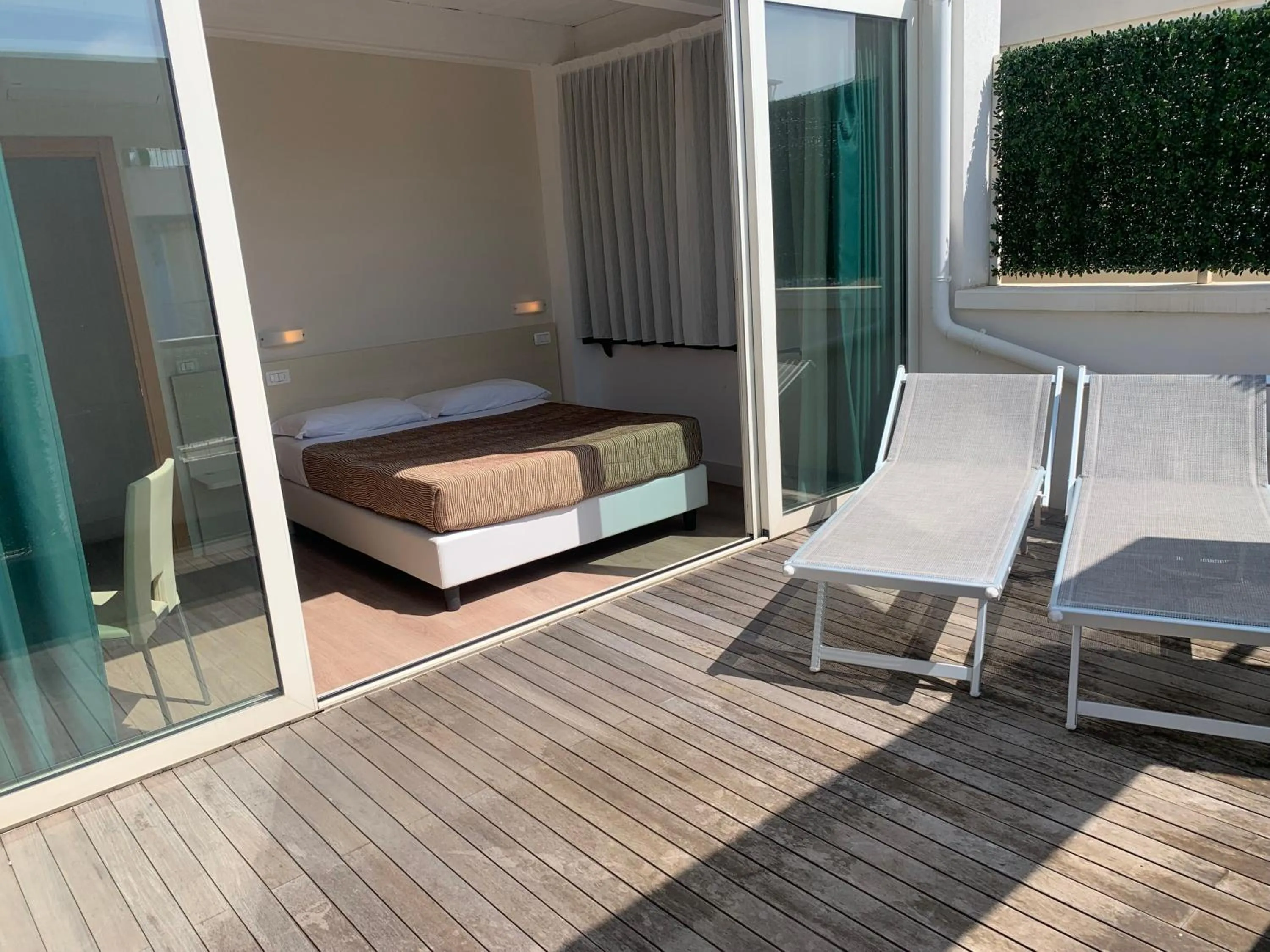 View (from property/room), Bed in Residence Aida