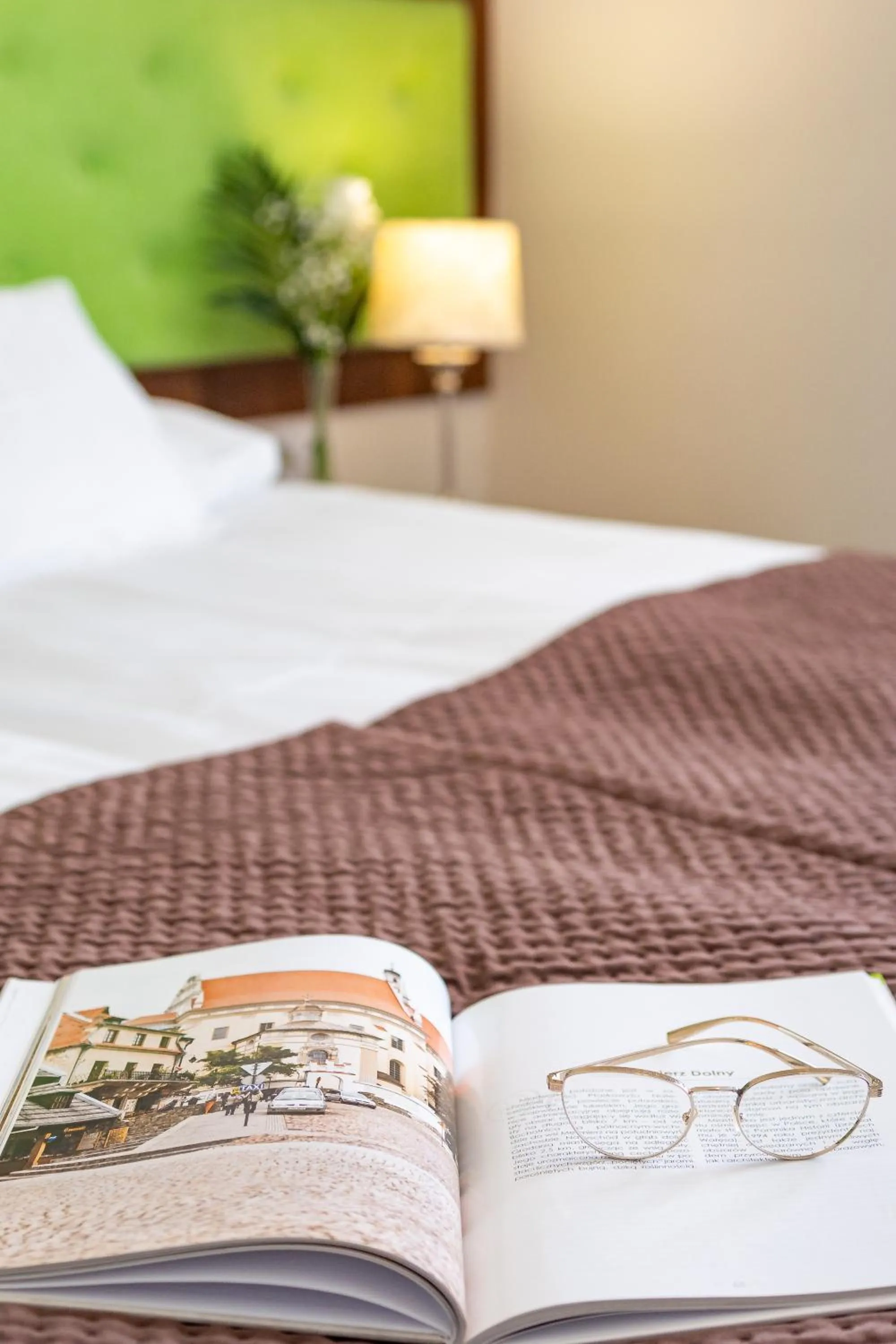 Bed in Hotel Kazimierzówka