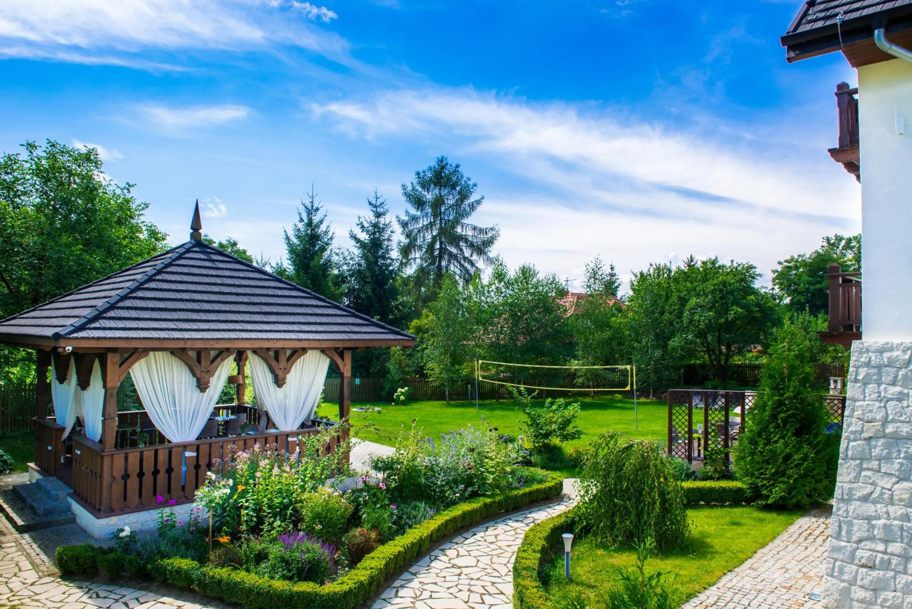 BBQ facilities in Hotel Kazimierzówka