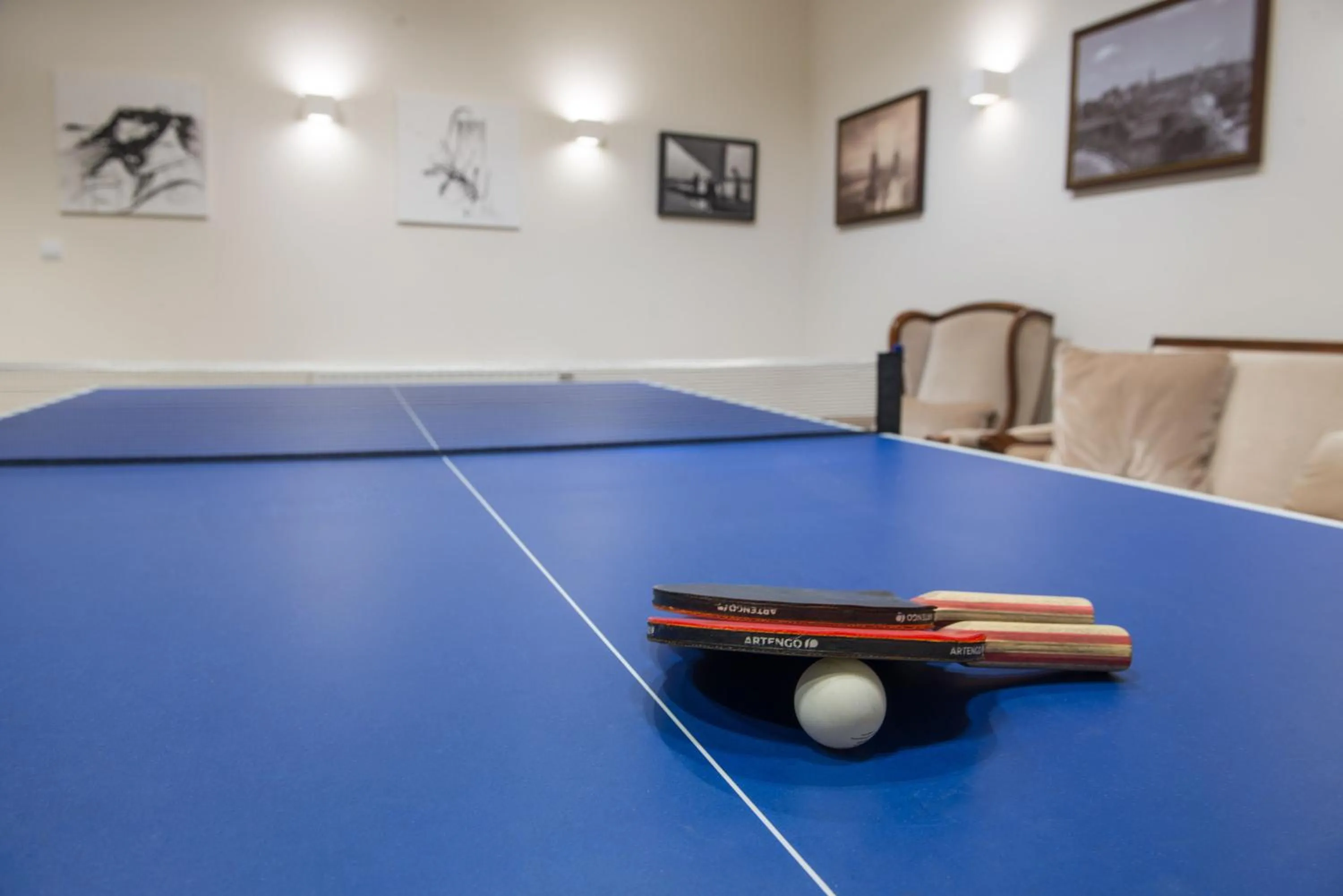 Table tennis in Hotel Kazimierzówka