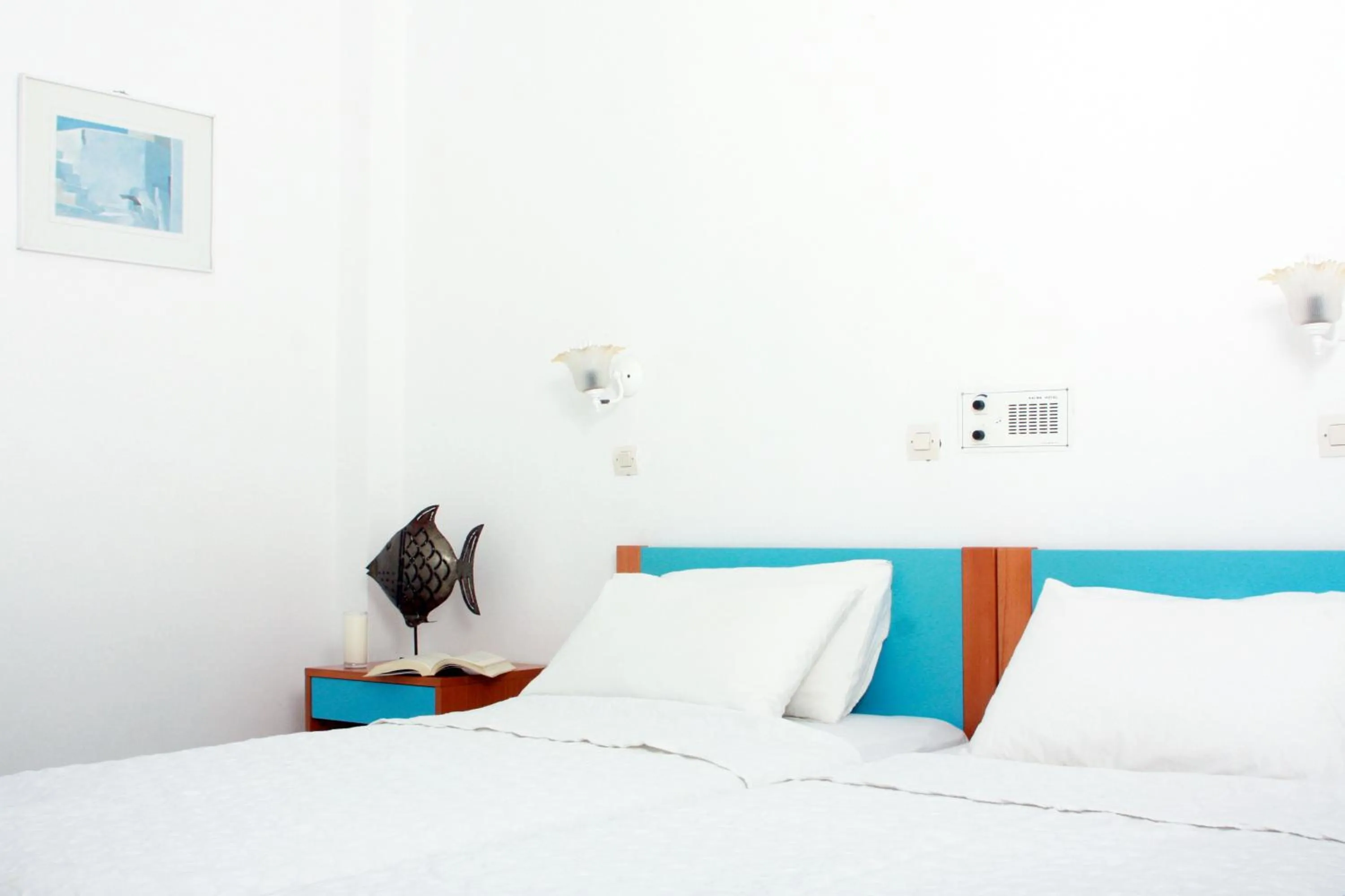 Decorative detail, Bed in Hotel Kalma