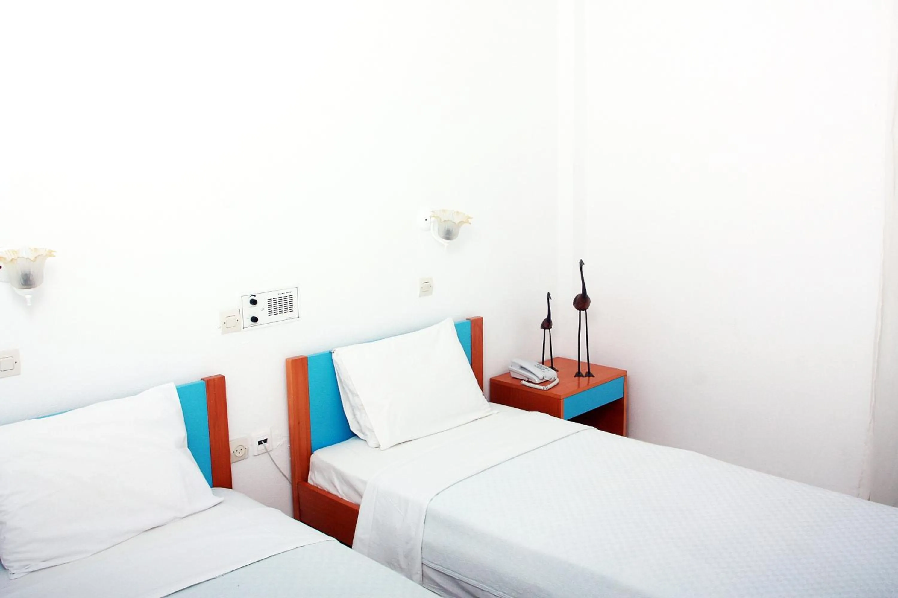 Decorative detail, Bed in Hotel Kalma