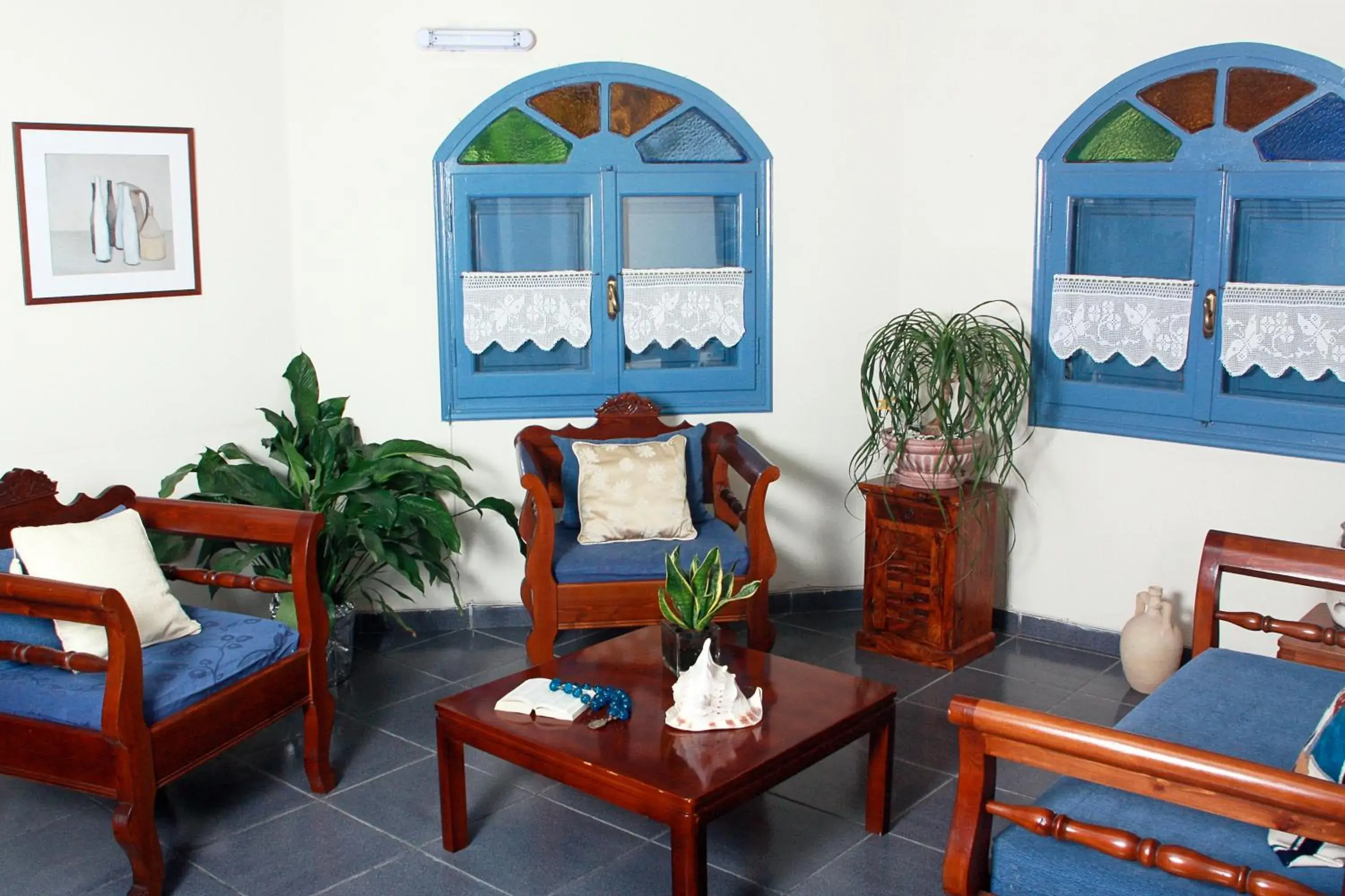 Lobby or reception in Hotel Kalma Lobby or reception in Hotel Kalma