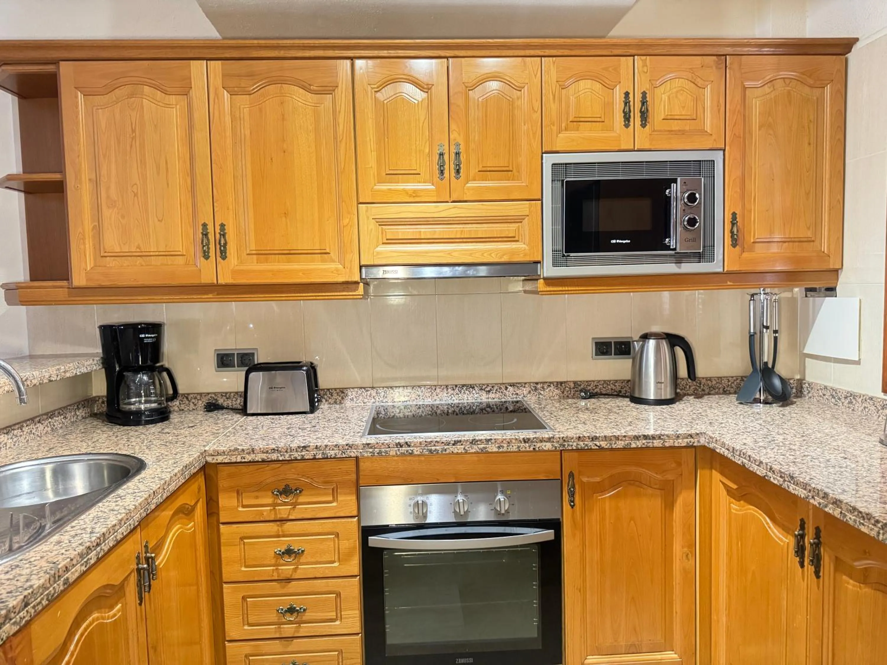 Communal kitchen in Macdonald Villacana Resort