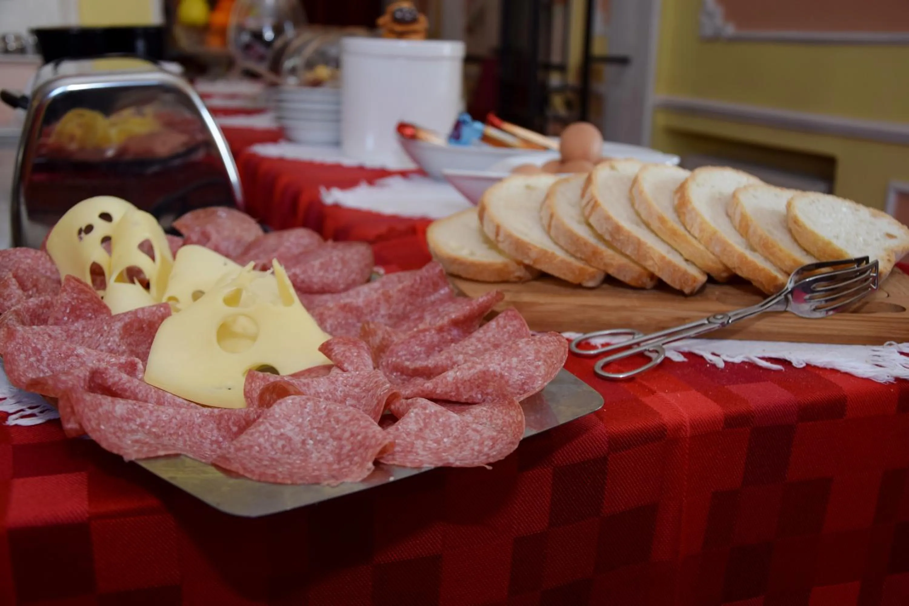 Food and drinks in B&B Villa Gavina