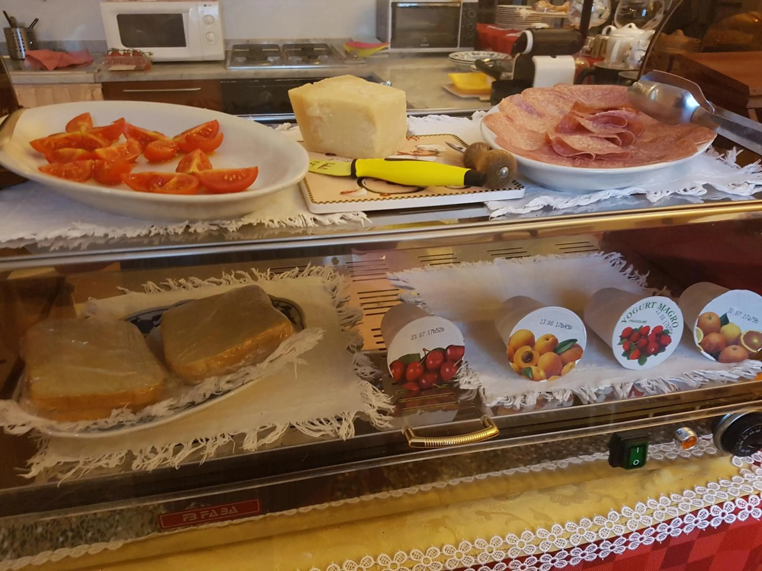 American breakfast in B&B Villa Gavina