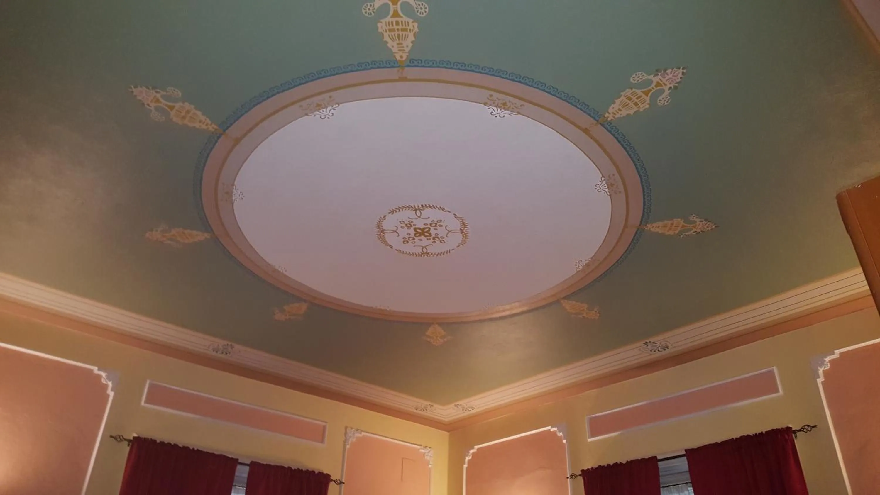 Decorative detail in B&B Villa Gavina