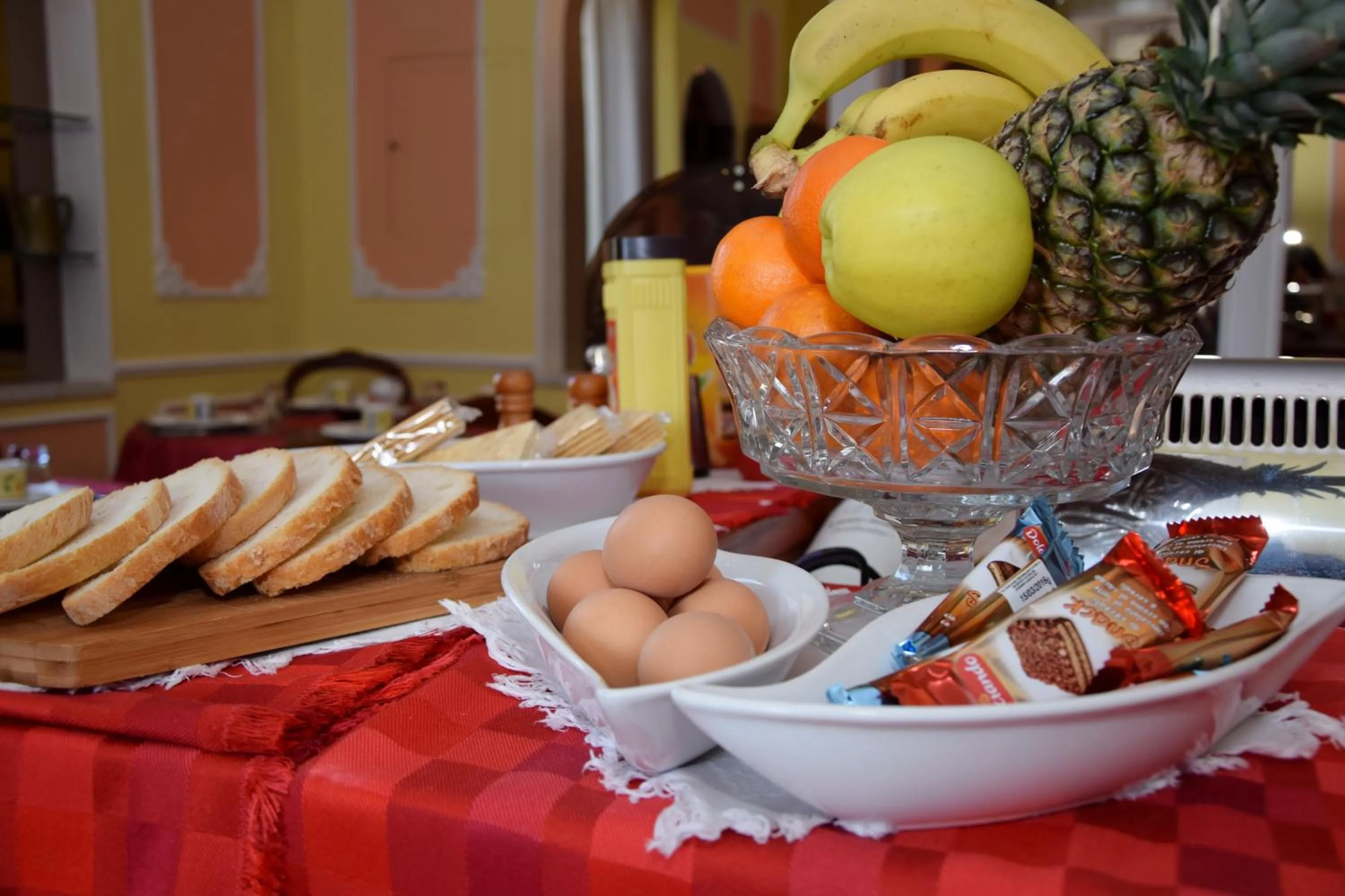 Food and drinks in B&B Villa Gavina