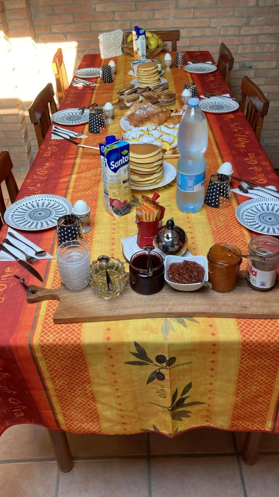 Breakfast in La Fossetta B&B