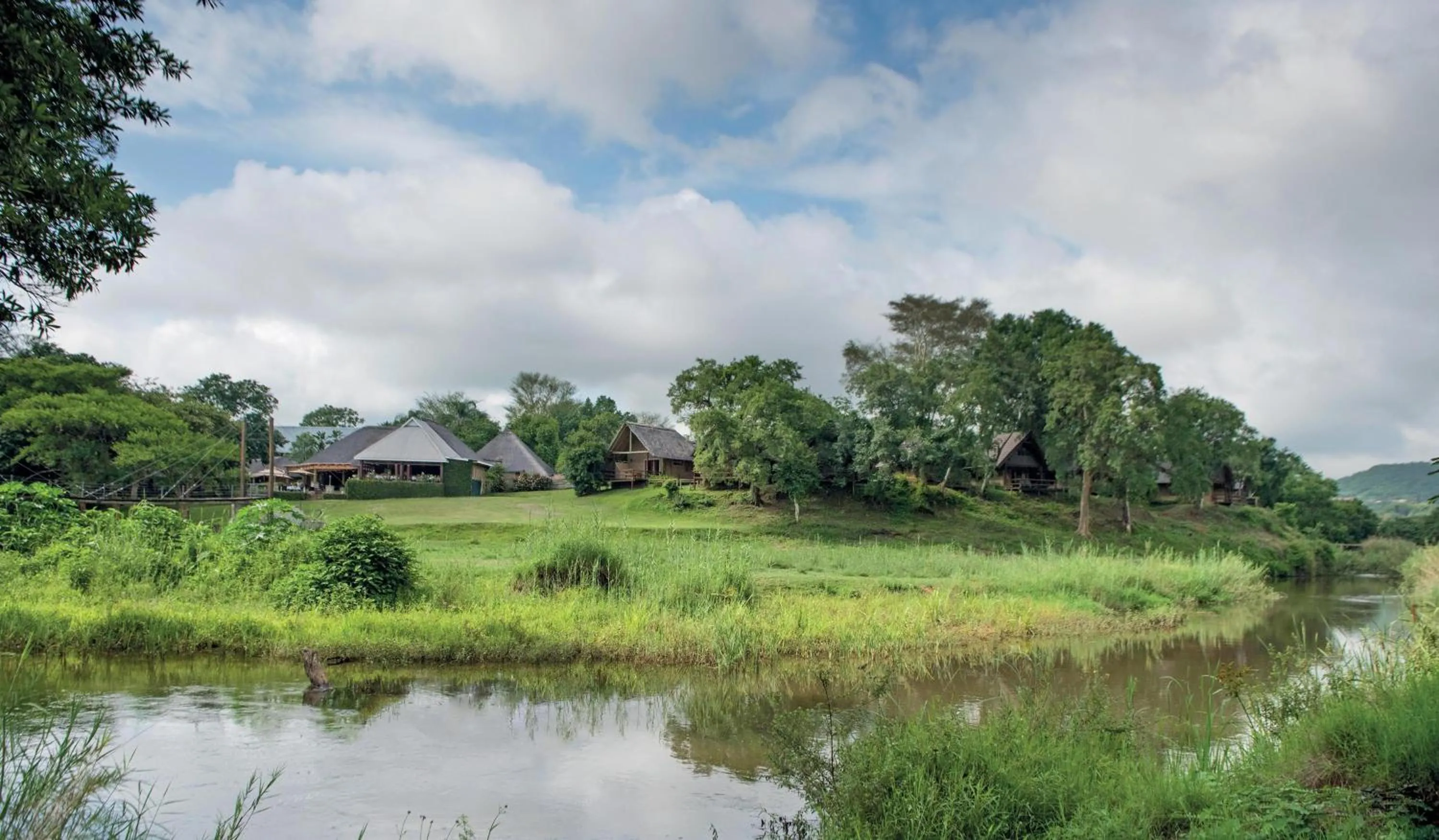River view in Hippo Hollow Country Estate