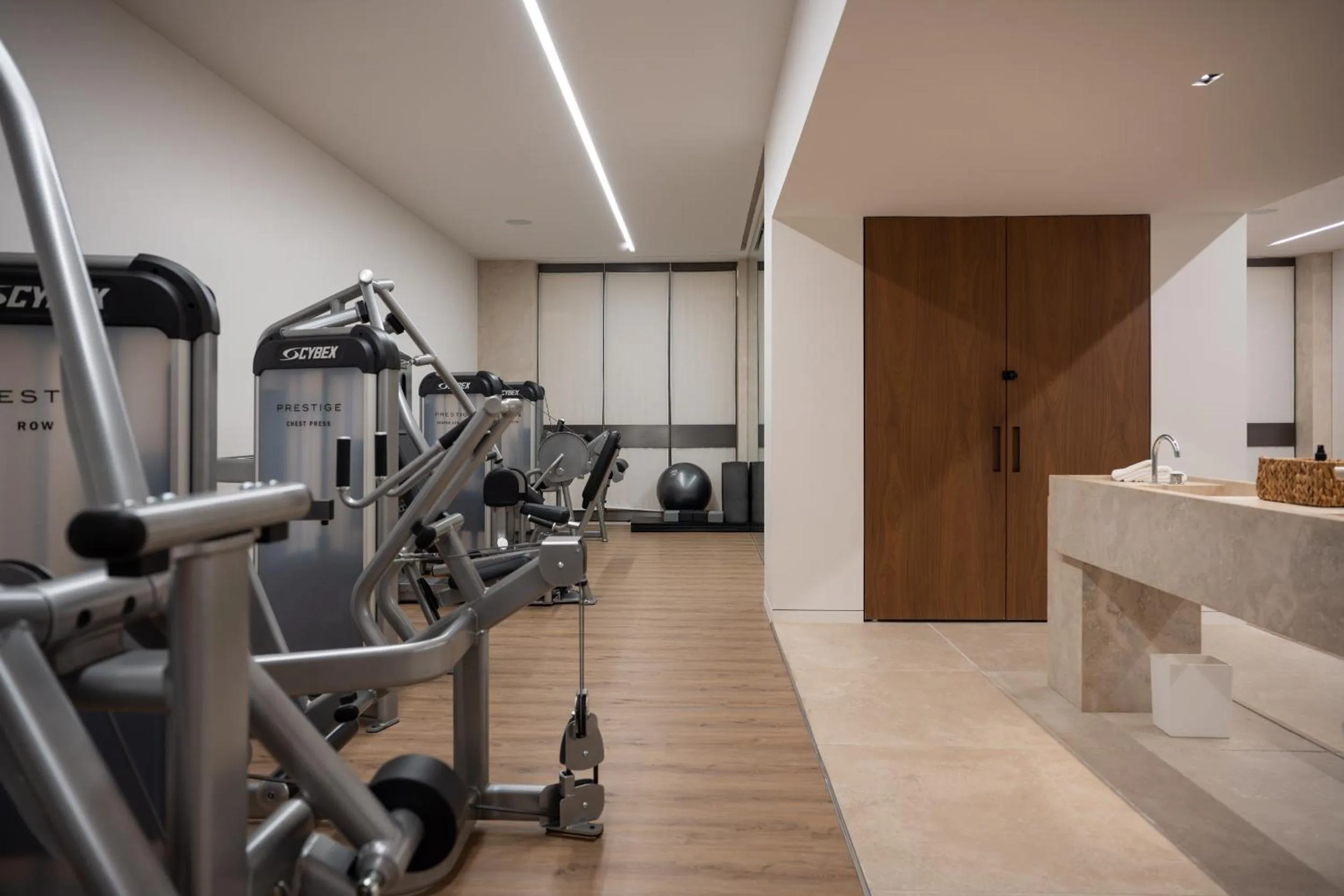 Fitness centre/facilities in Hotel Montefiore