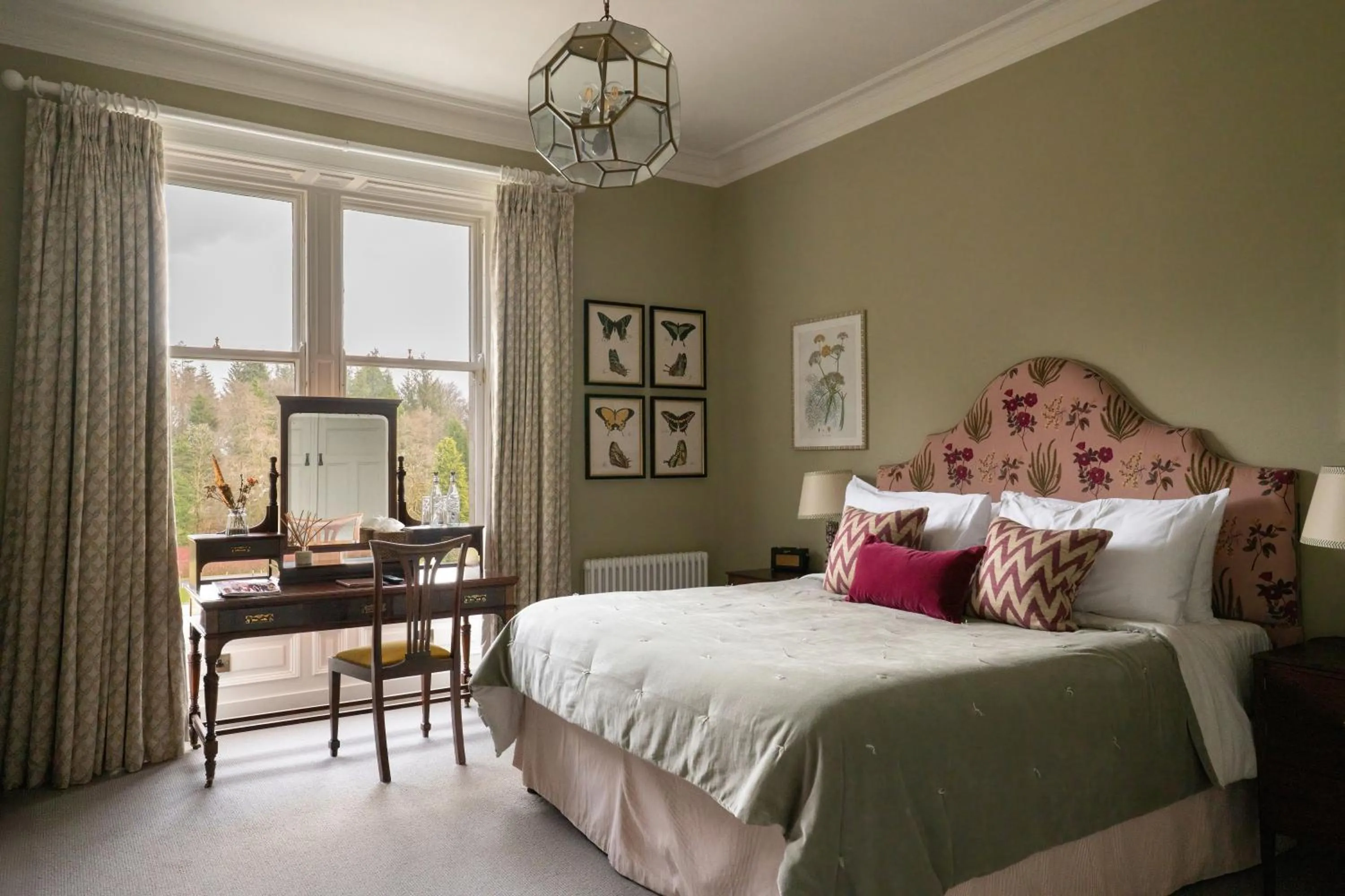 Bedroom, Bed in Cromlix