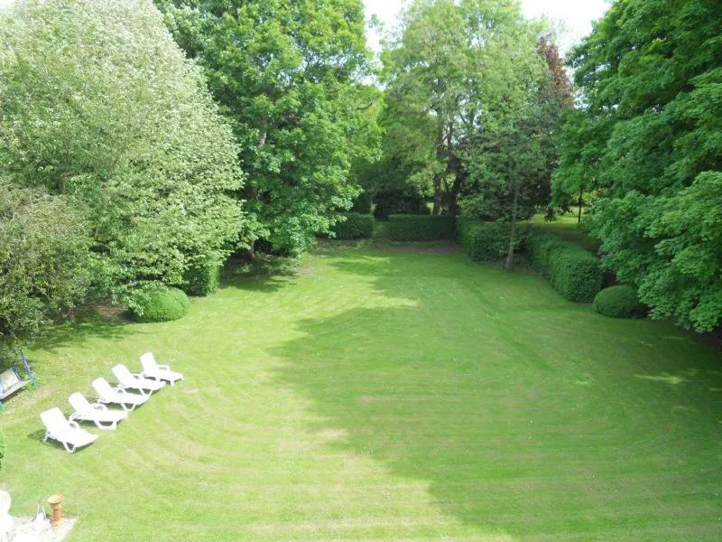 Garden view in Manoir Saint Hubert