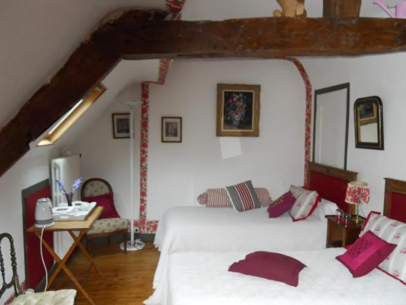 Bedroom, Bed in Manoir Saint Hubert