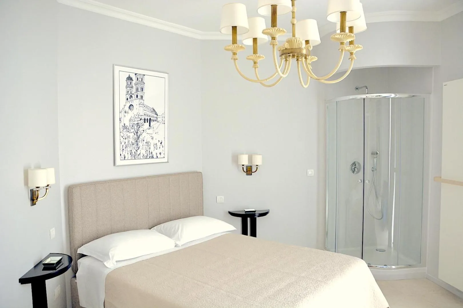 Shower, Bed in Vacanze Murgiane