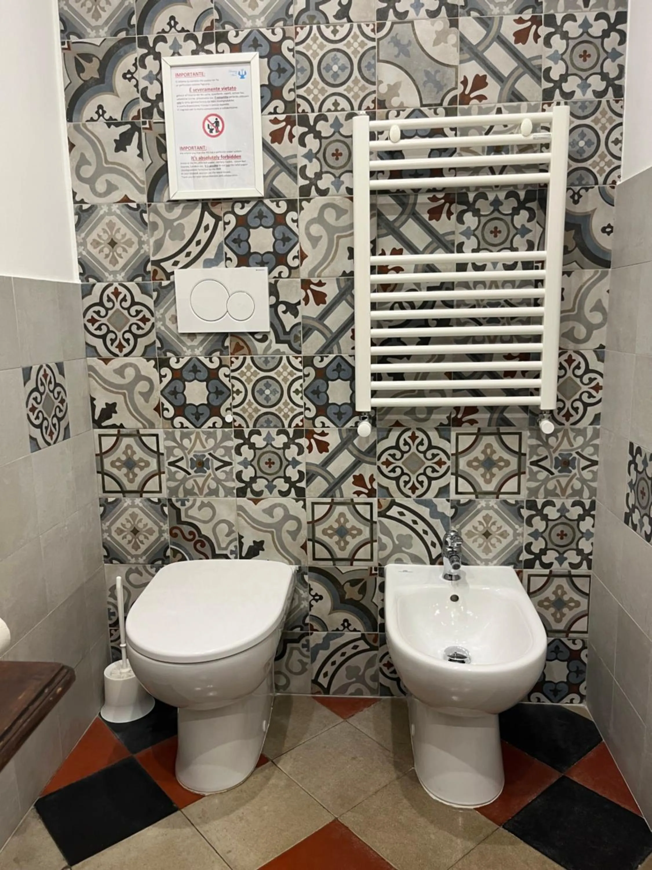 Bathroom in B&B Chimera Bari