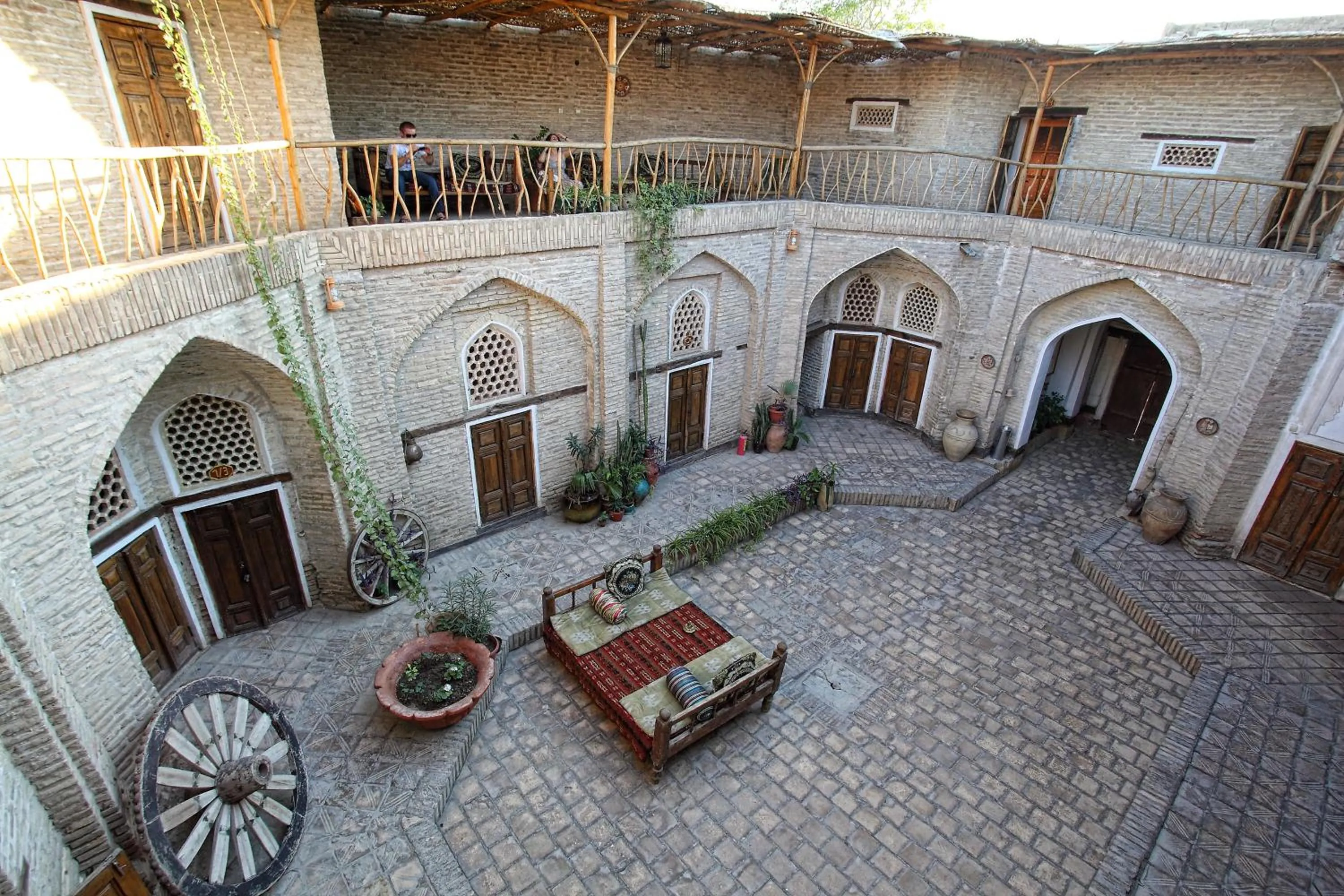 Patio in Amulet Hotel