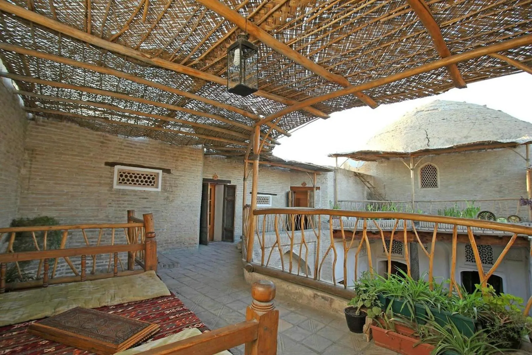 Patio in Amulet Hotel