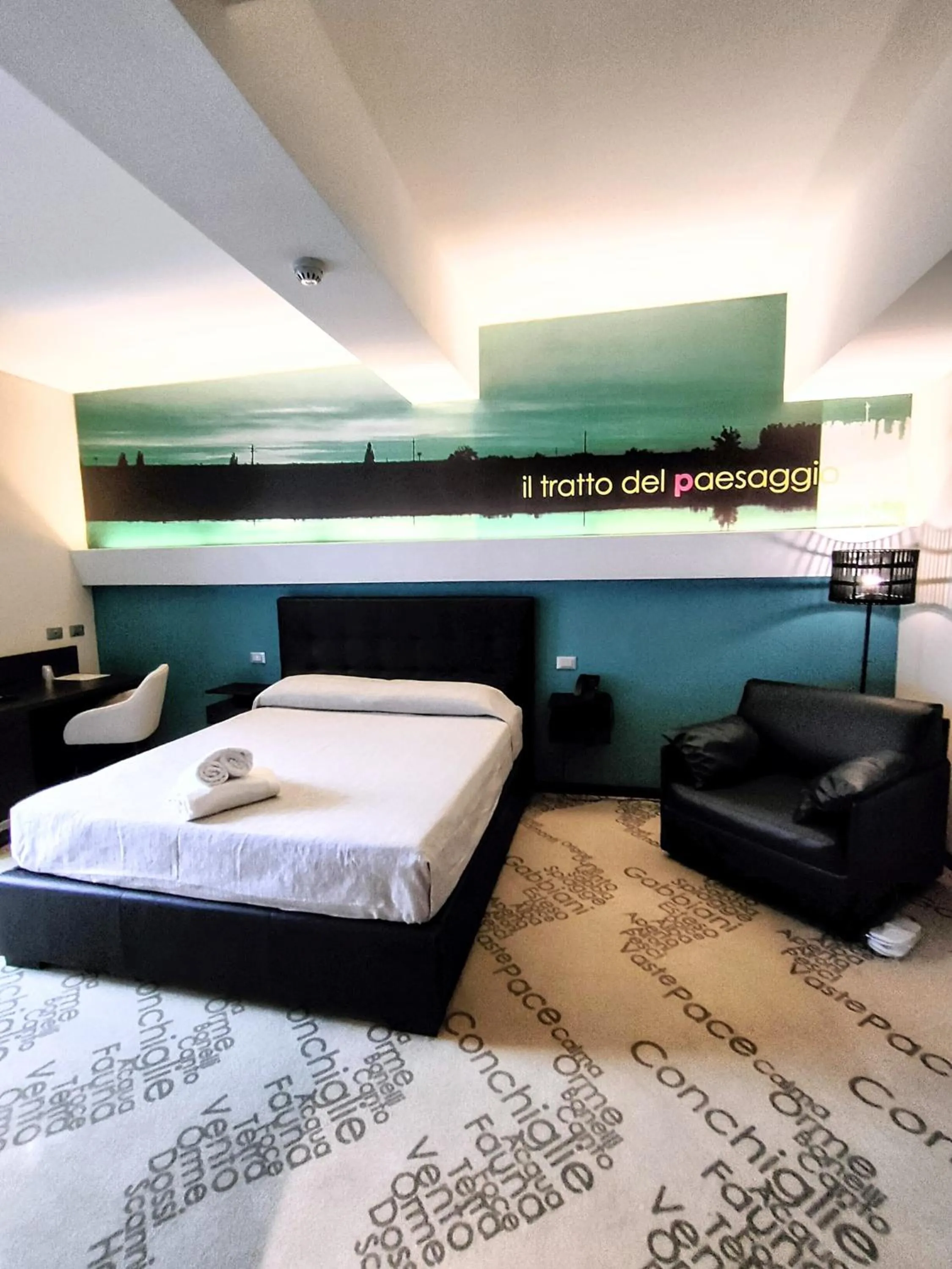 Bedroom, Bed in Ristorante Locanda 7 Mari