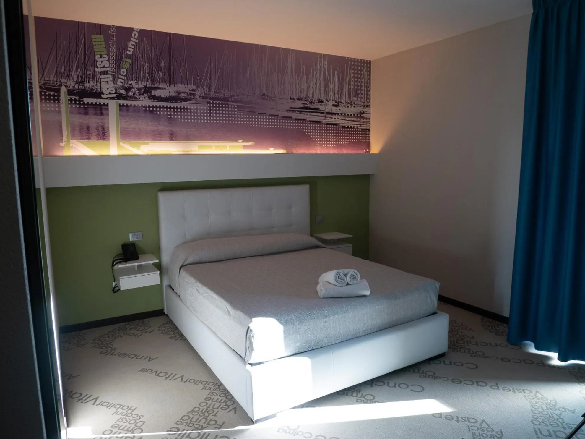Bed in Ristorante Locanda 7 Mari