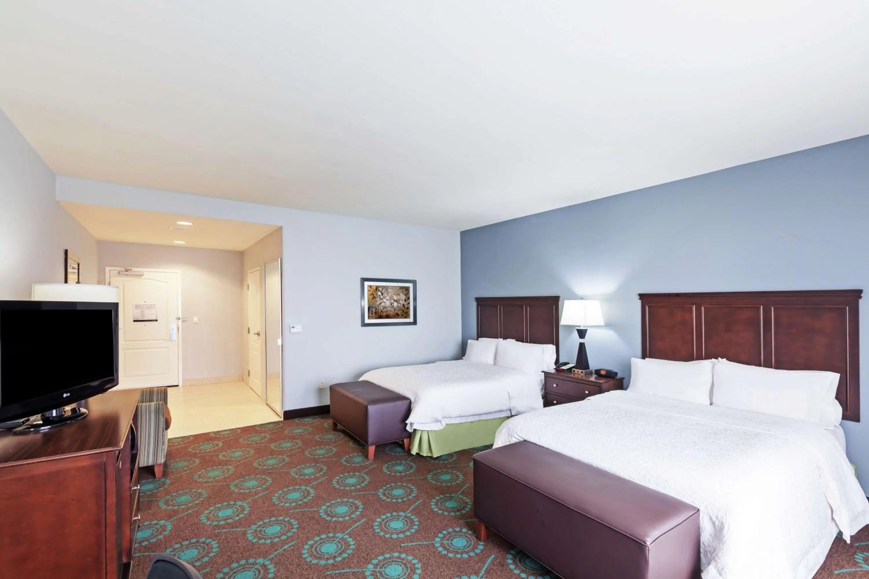 Bedroom, Bed in Hampton Inn & Suites Shreveport/Bossier City at Airline Drive