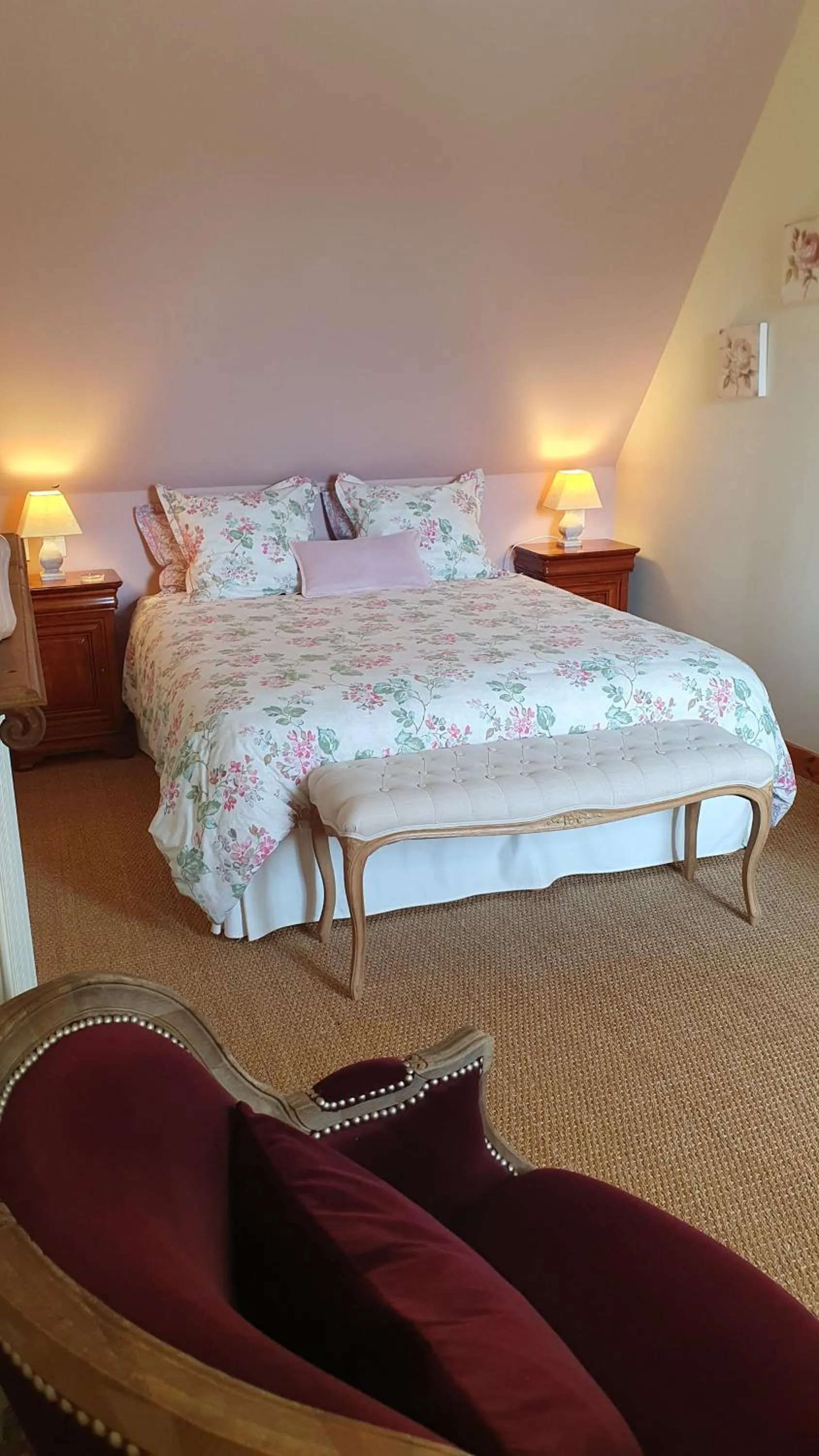 Property building, Bed in La Ferme Blanche