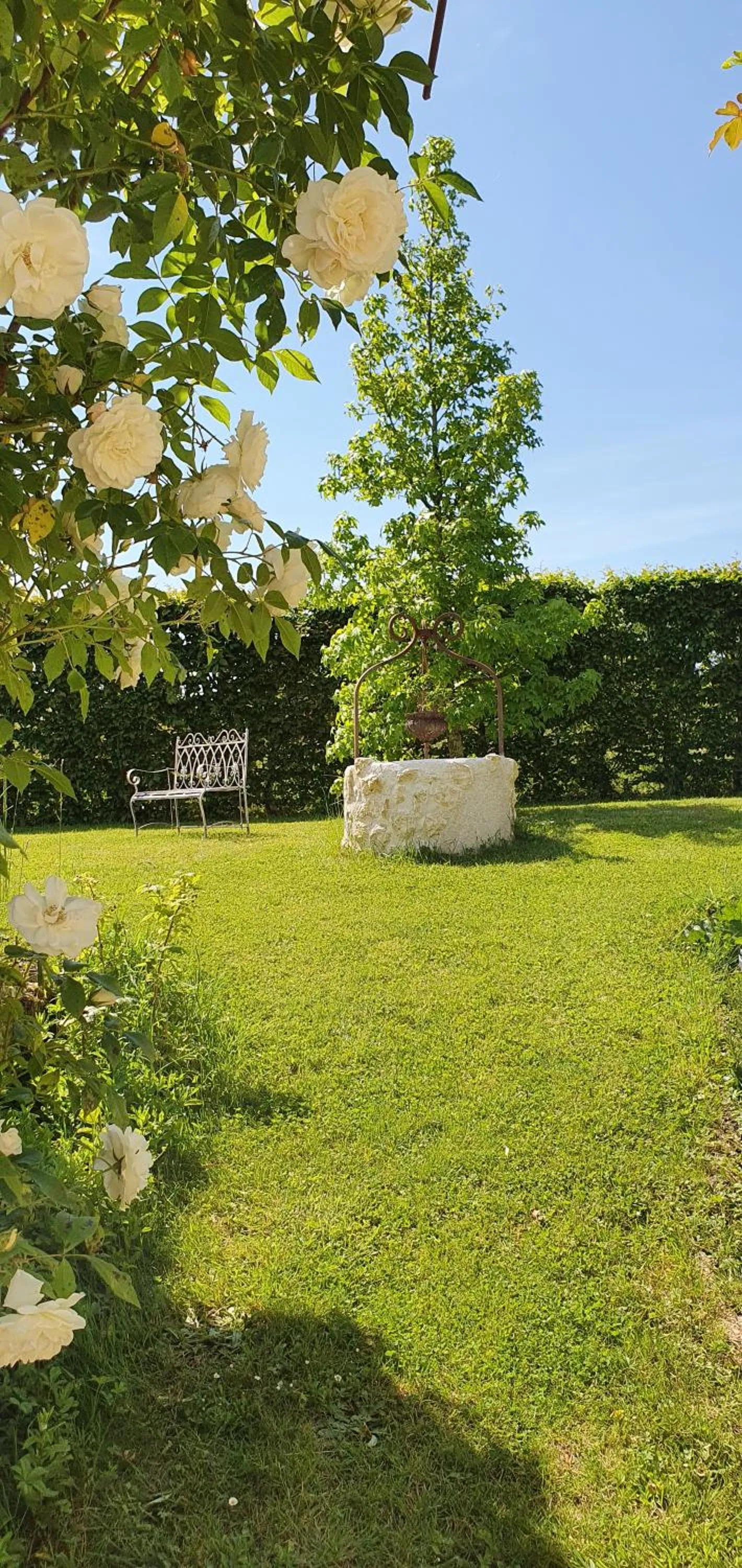 Garden in La Ferme Blanche