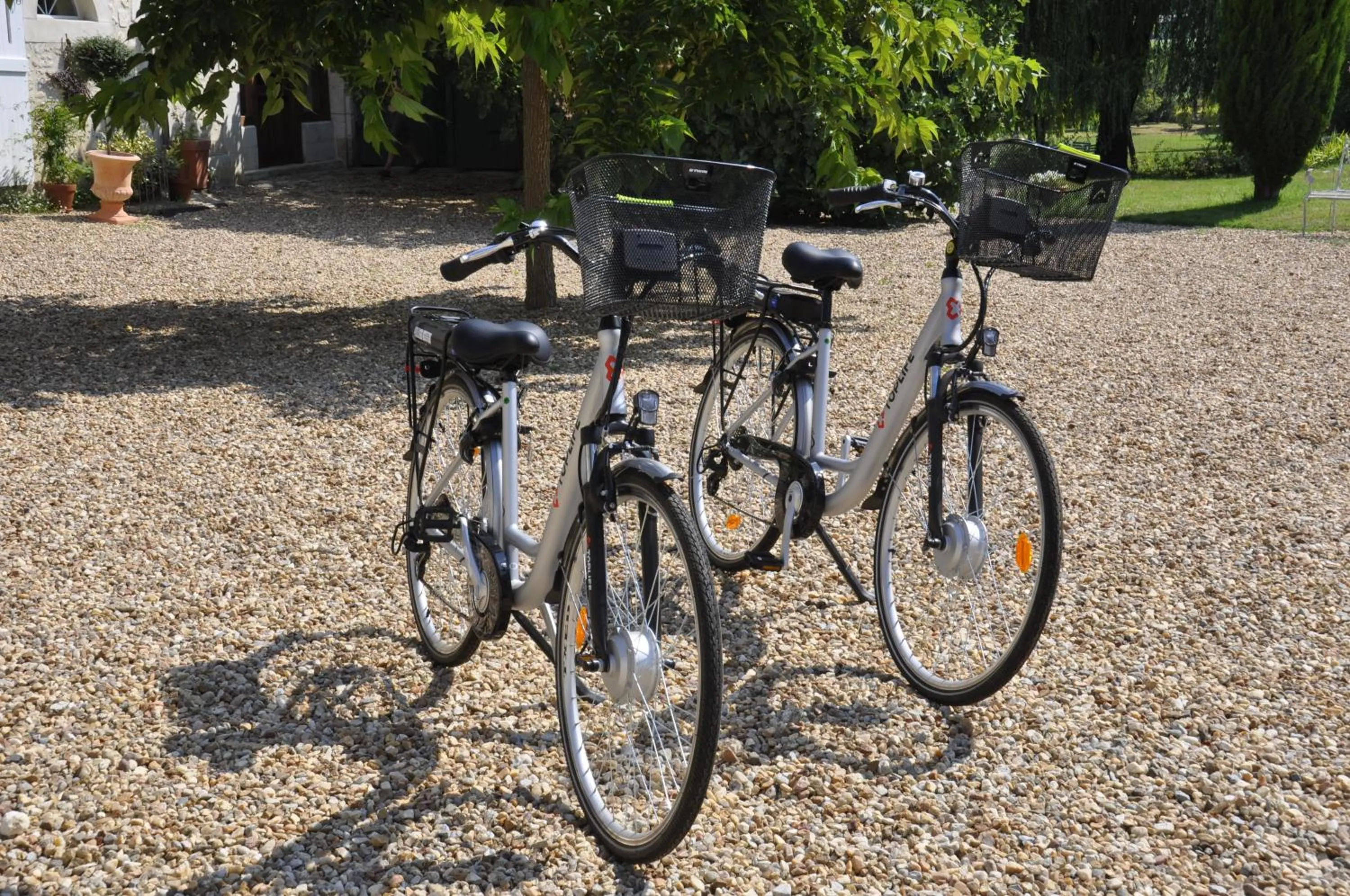Cycling in La Ferme Blanche