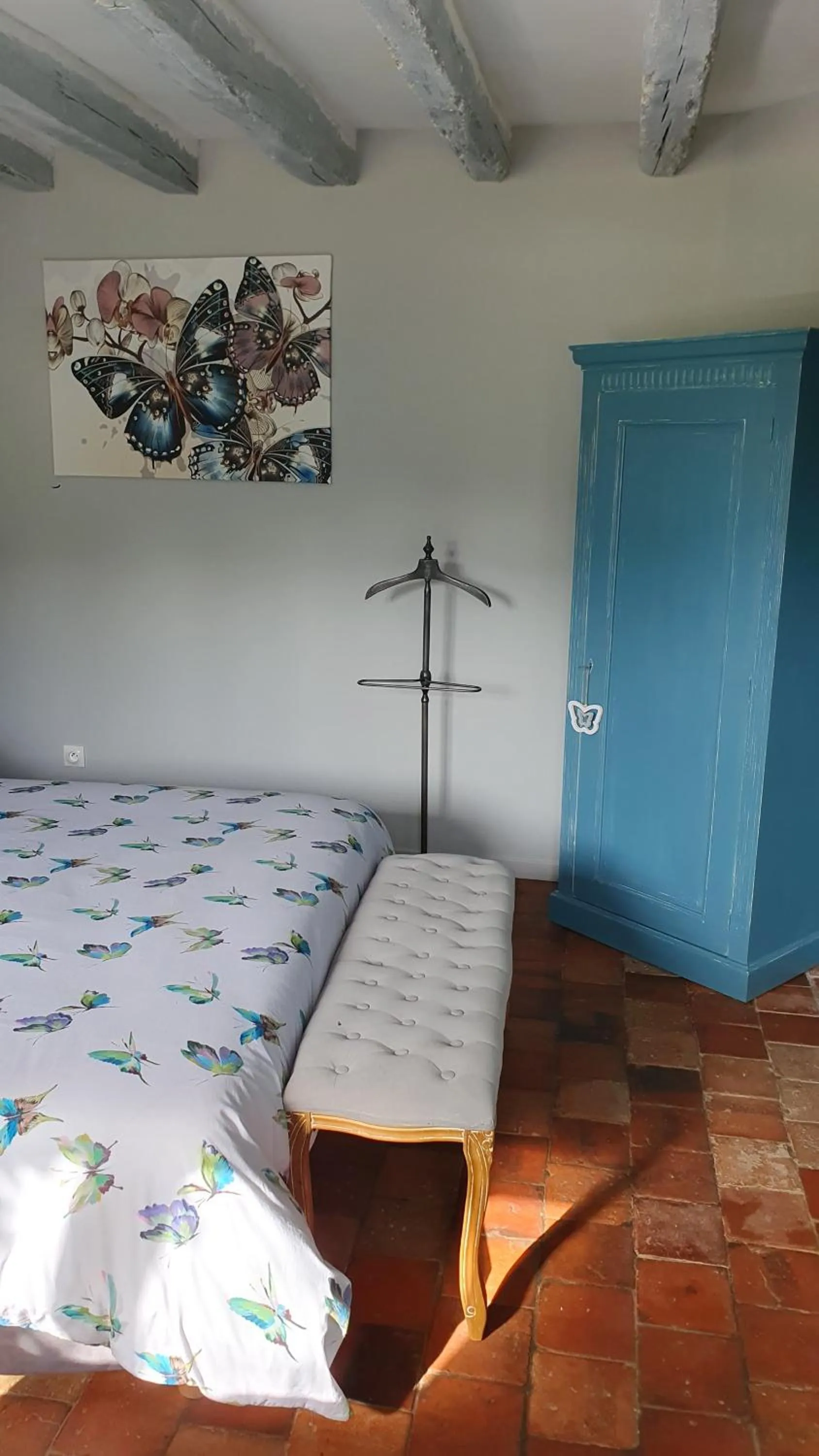 Property building, Bed in La Ferme Blanche